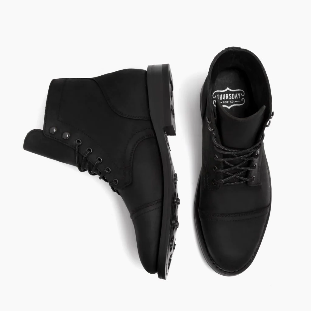 Captain | Black Matte - Thursday Boots