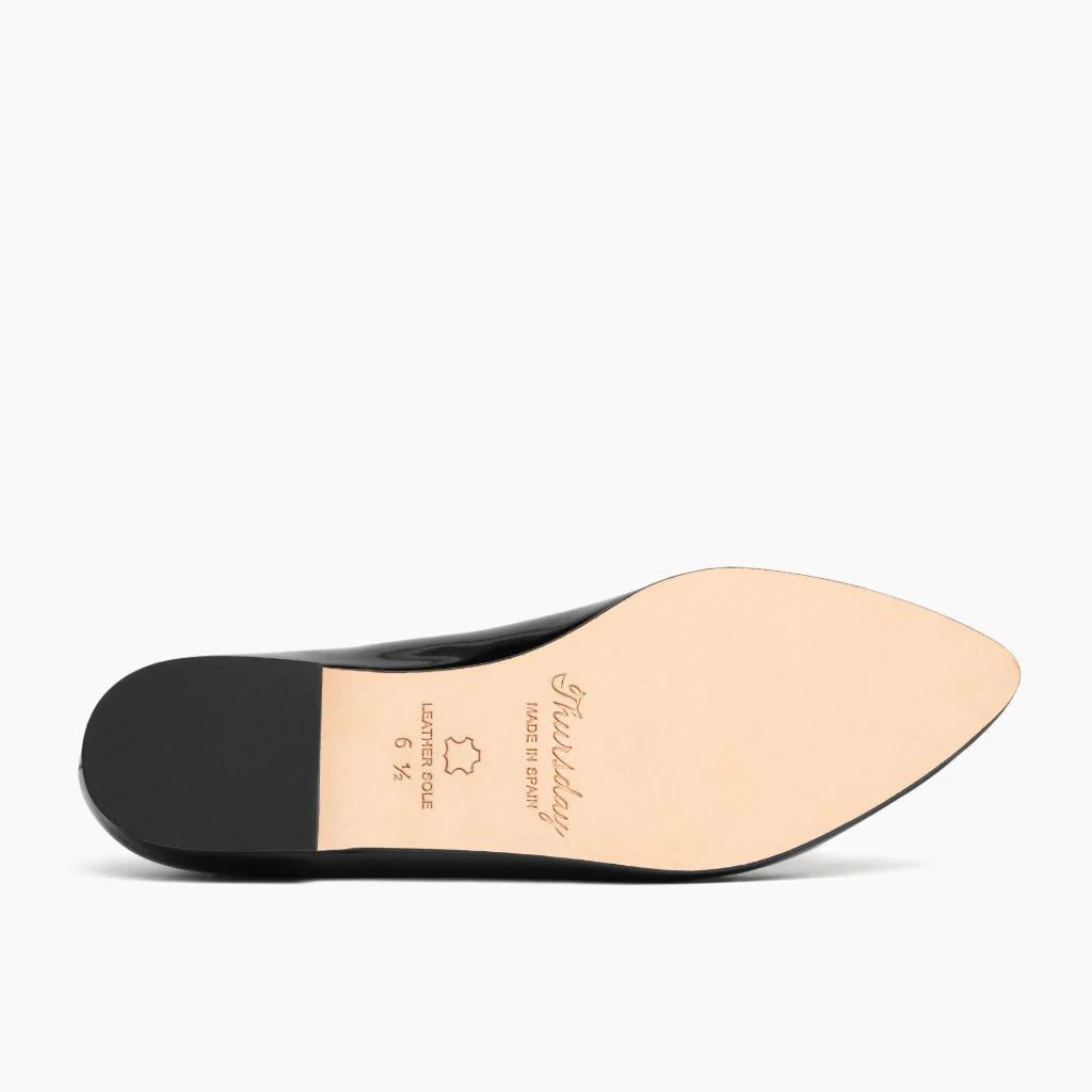 Viva | Black Patent - Thursday Boots