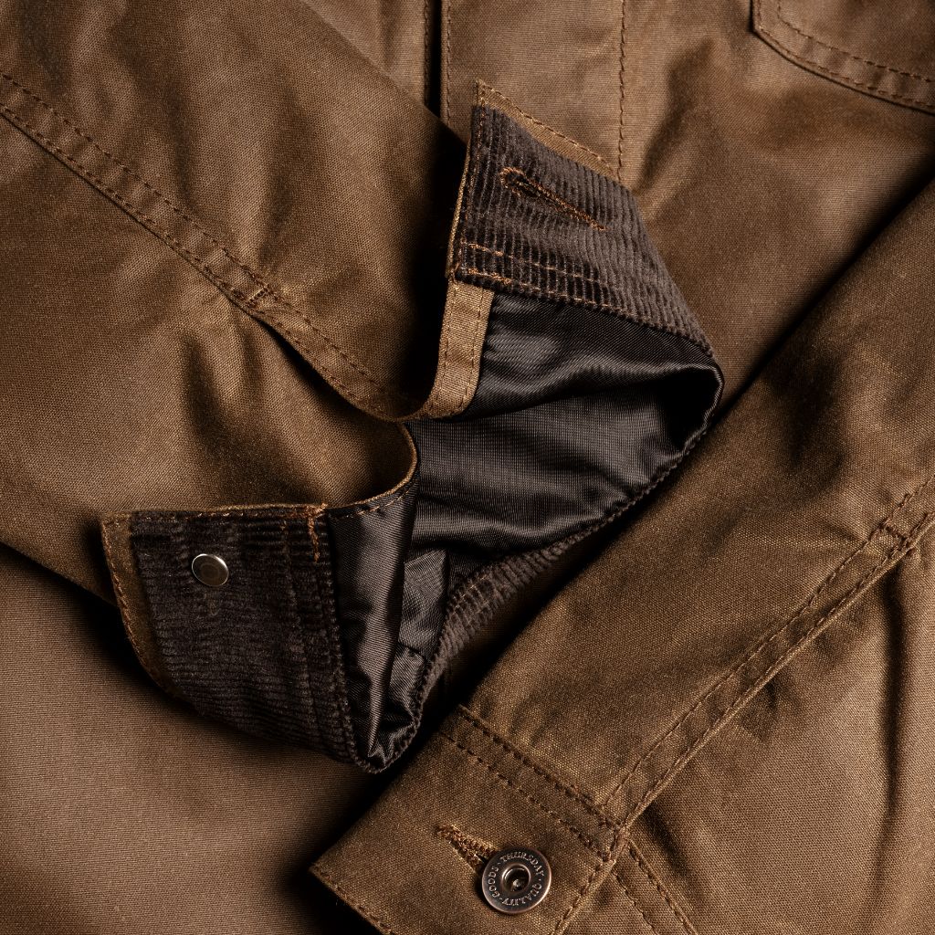 Waxed Canvas Field Jacket | Coyote - Thursday Boots