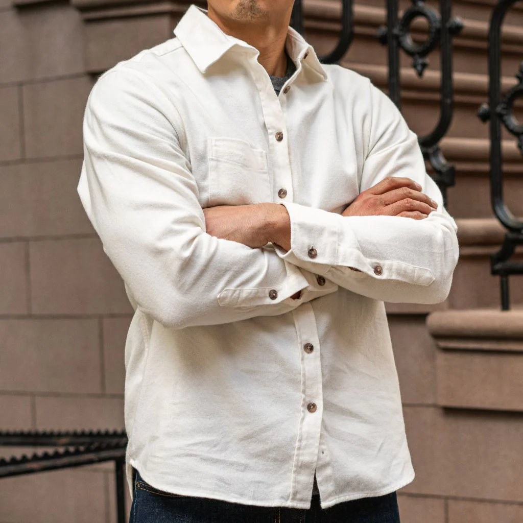Solid Shirt | Off-White - Thursday Boots