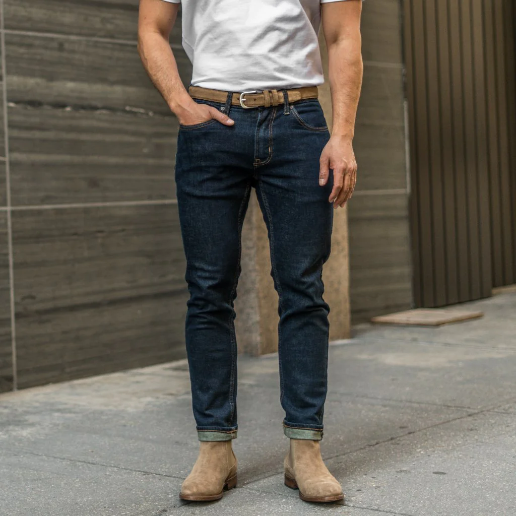 Men's Refined Leather Belt | Sandstone - Thursday Boots