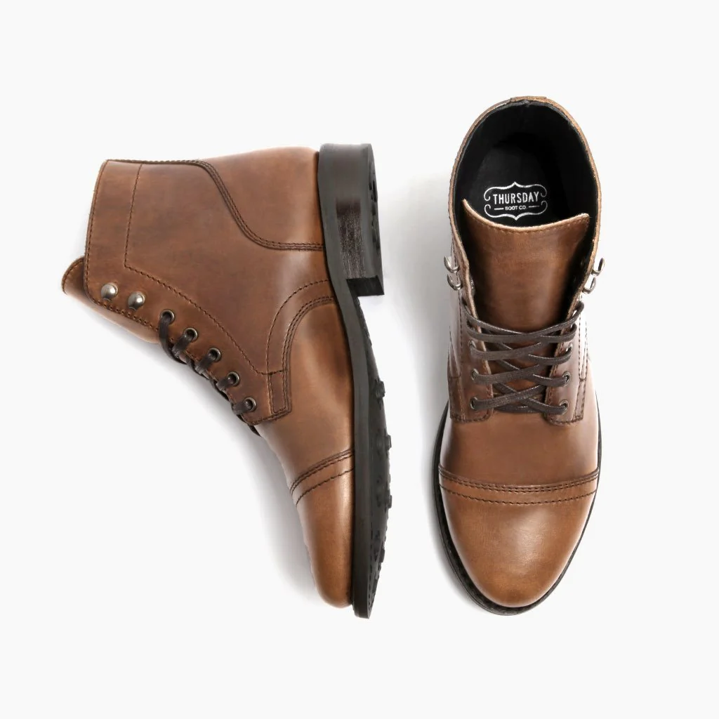 Captain | Natural - Thursday Boots