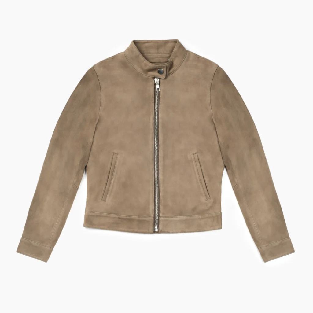 Racer Jacket | Taupe - Thursday Boots