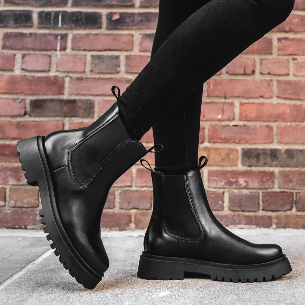 Legend Platform | Black - Thursday Boots
