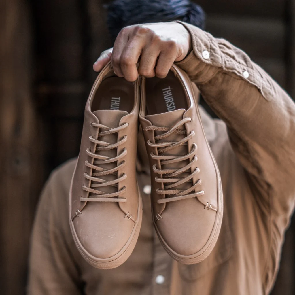 Premier Low Top | Natural Vachetta - Thursday Boots
