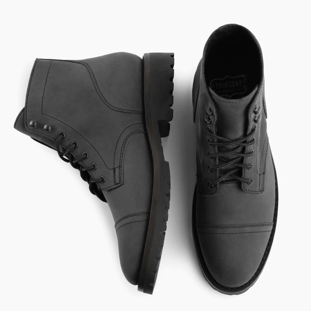 Captain | Grey Matte - Thursday Boots