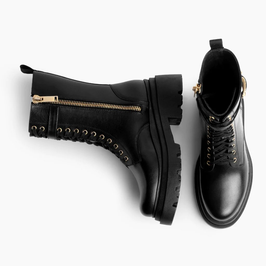 Fatale | Black & Gold - Thursday Boots