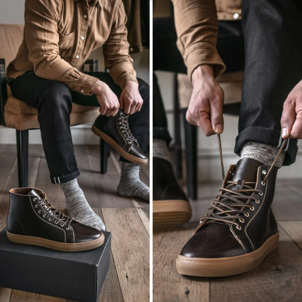 Premier High Top | Cacao - Thursday Boots