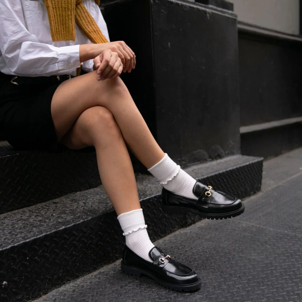 Penny | Black & Gold - Thursday Boots
