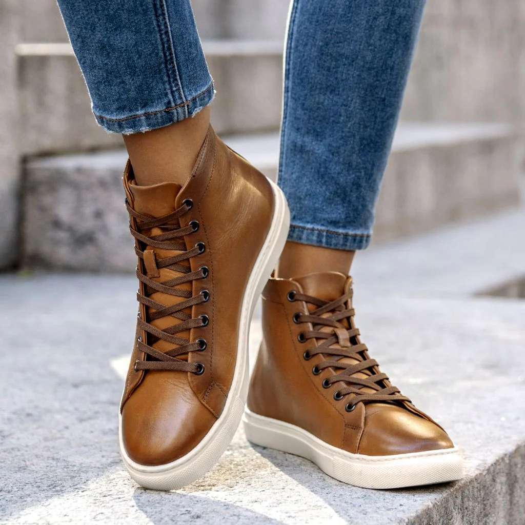 Women's Premier High Top | Toffee - Thursday Boots
