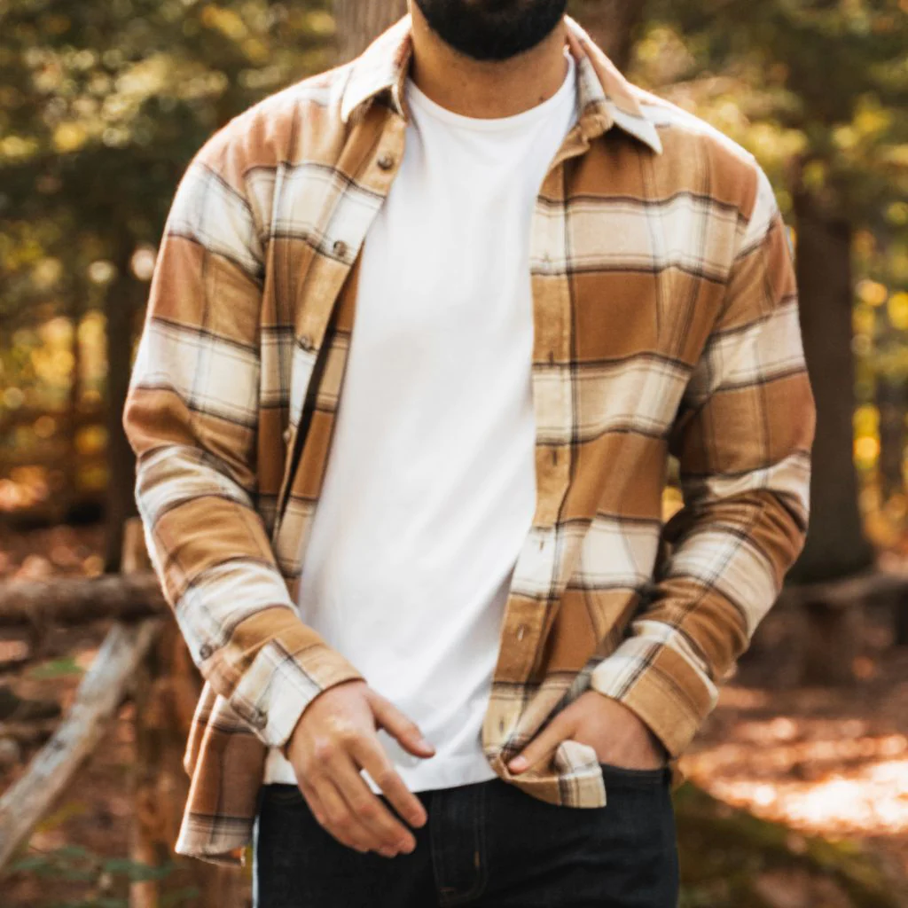 Forever Flannel Shirt | Butterscotch - Thursday Boots