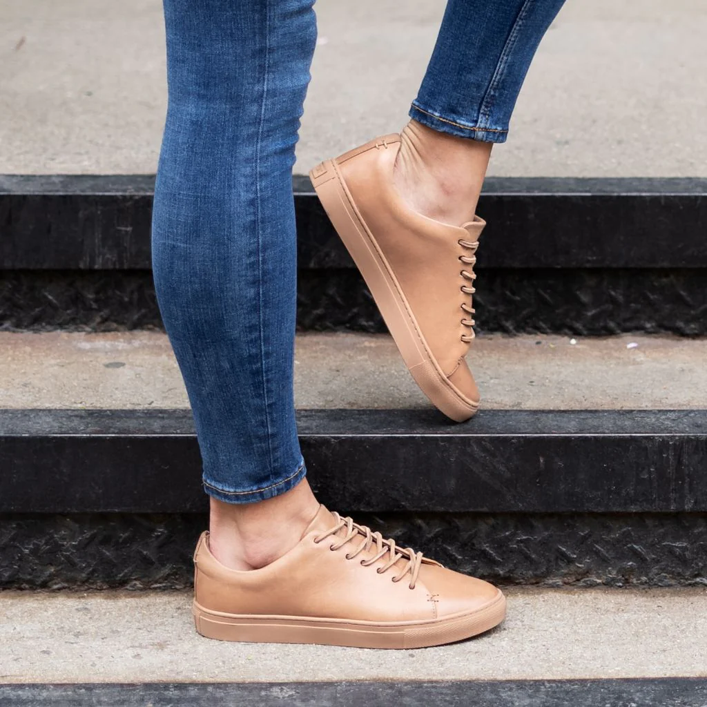 Women's Premier Low Top | Natural Vachetta - Thursday Boots