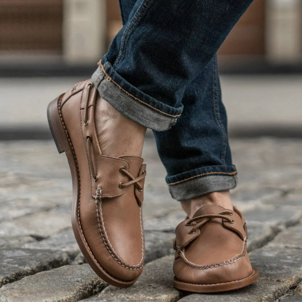 Handsewn Loafer | Biscuit - Thursday Boots