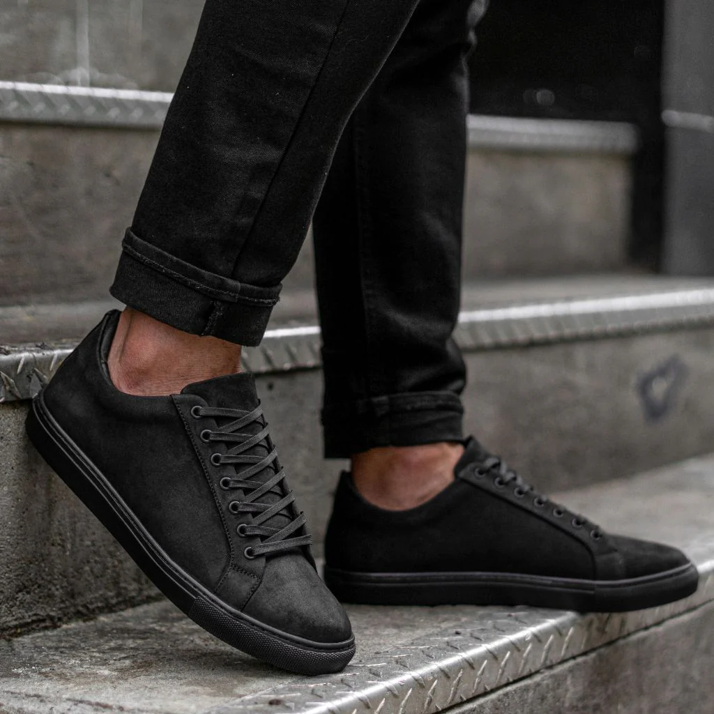 Premier Low Top | Black Matte - Thursday Boots