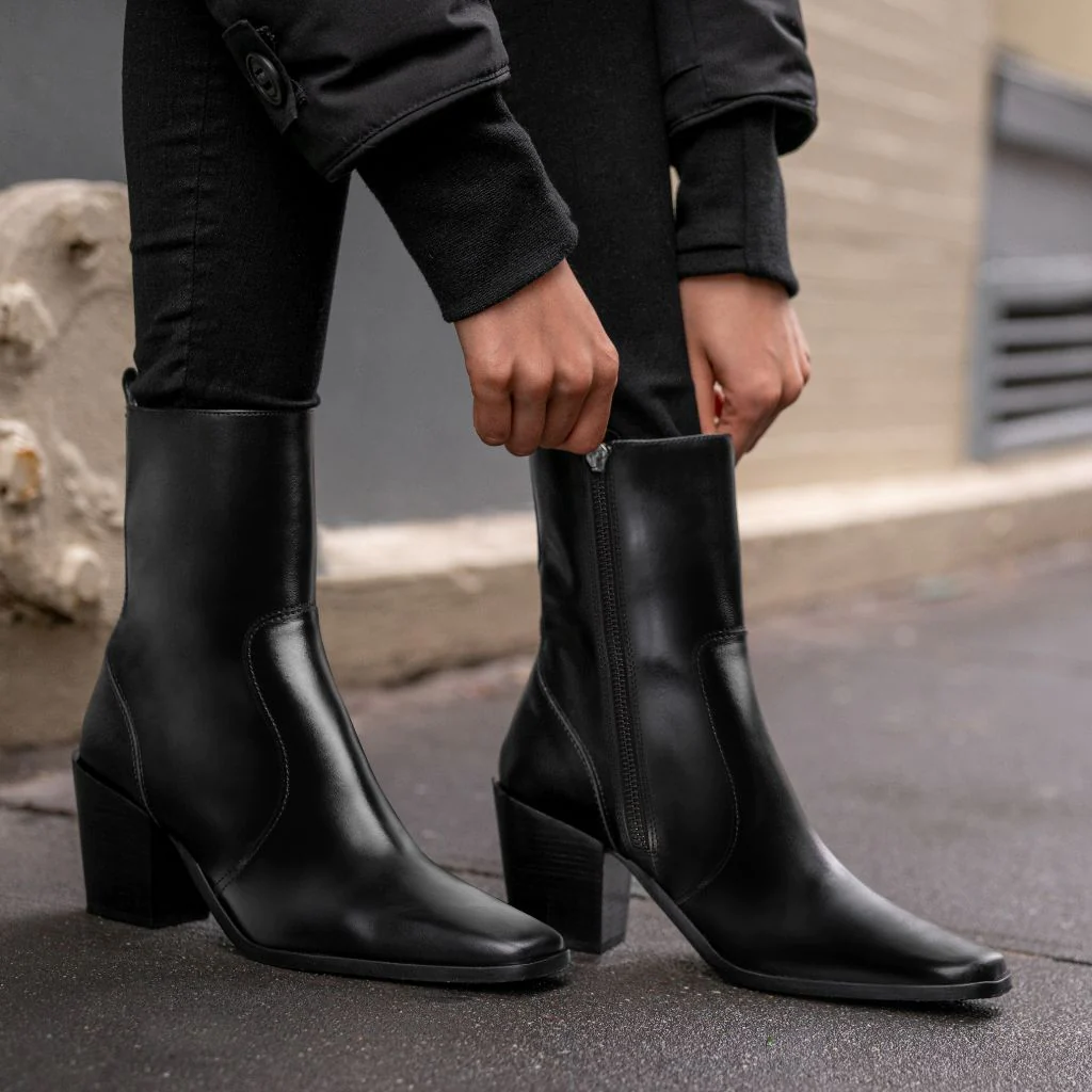 Soho Zip | Black - Thursday Boots