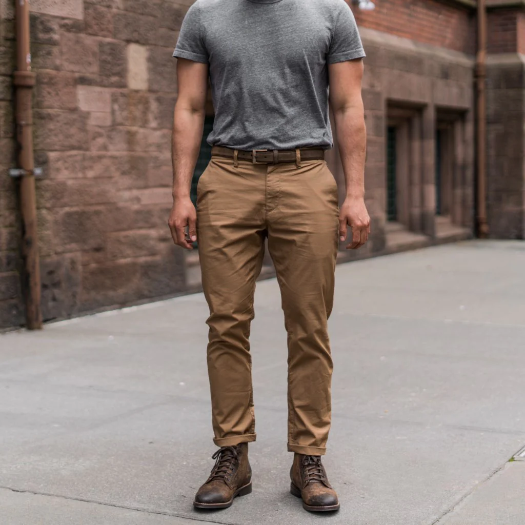 Men's Classic Leather Belt | Mocha - Thursday Boots