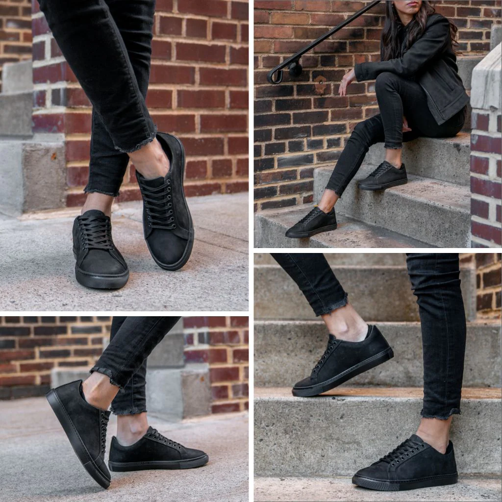 Women's Premier Low Top | Black Matte - Thursday Boots