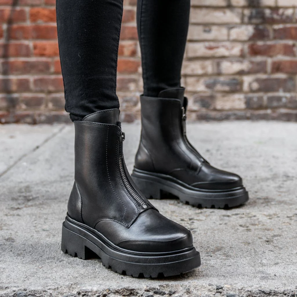 Ryder Platform | Black - Thursday Boots