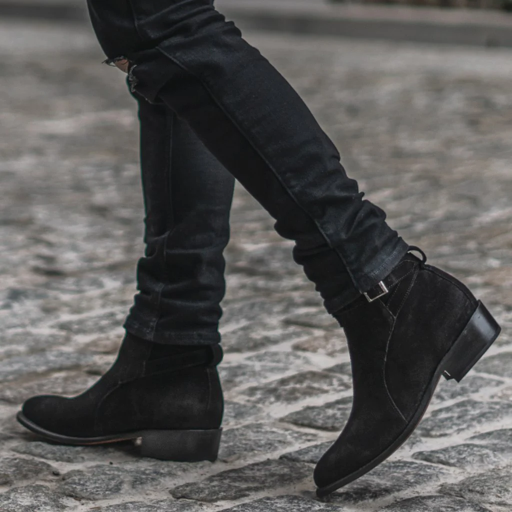 Rogue | Black Suede - Thursday Boots