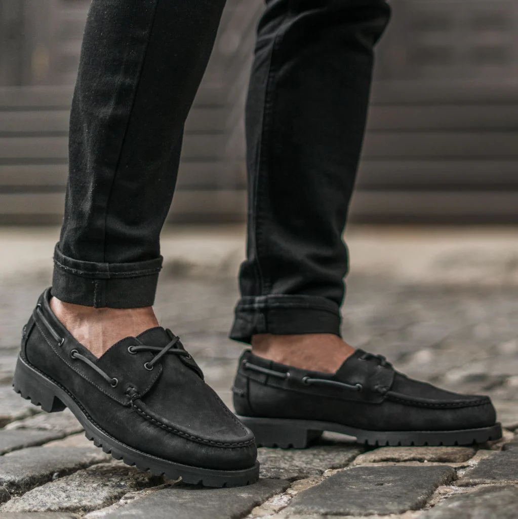 Handsewn Loafer | Black Matte - Thursday Boots