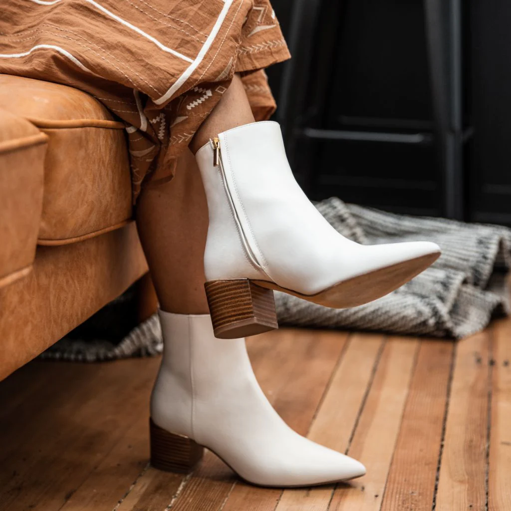 Luna | Ecru - Thursday Boots