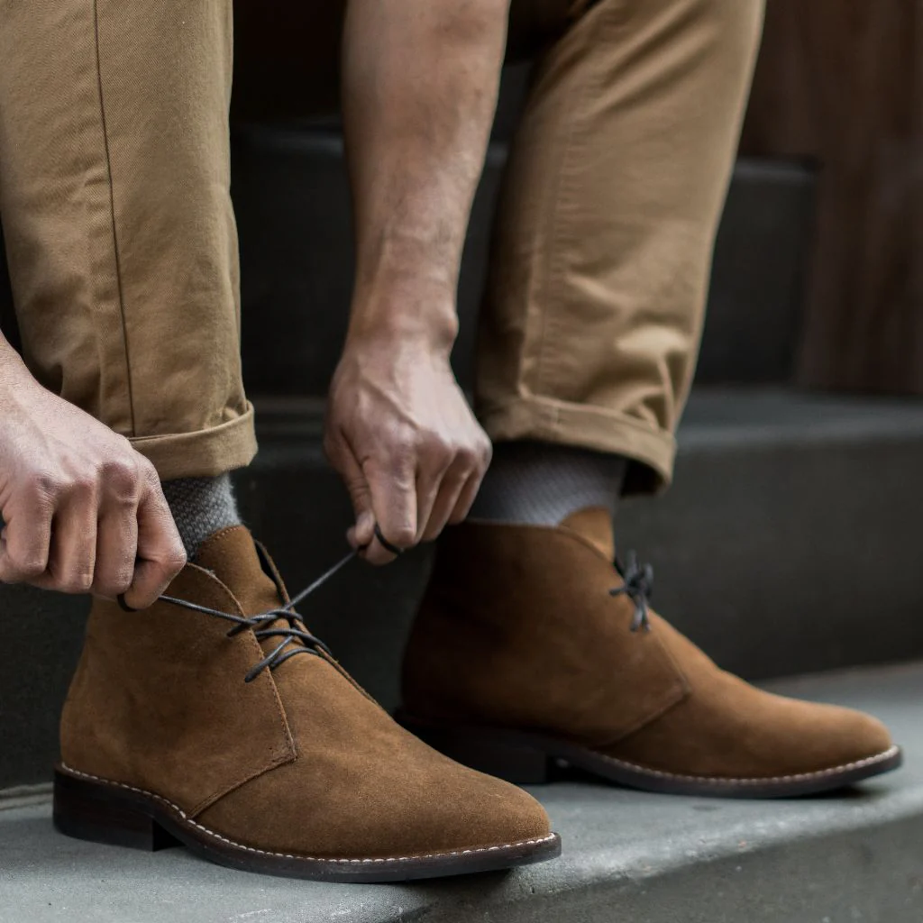 Scout | Cognac Suede - Thursday Boots
