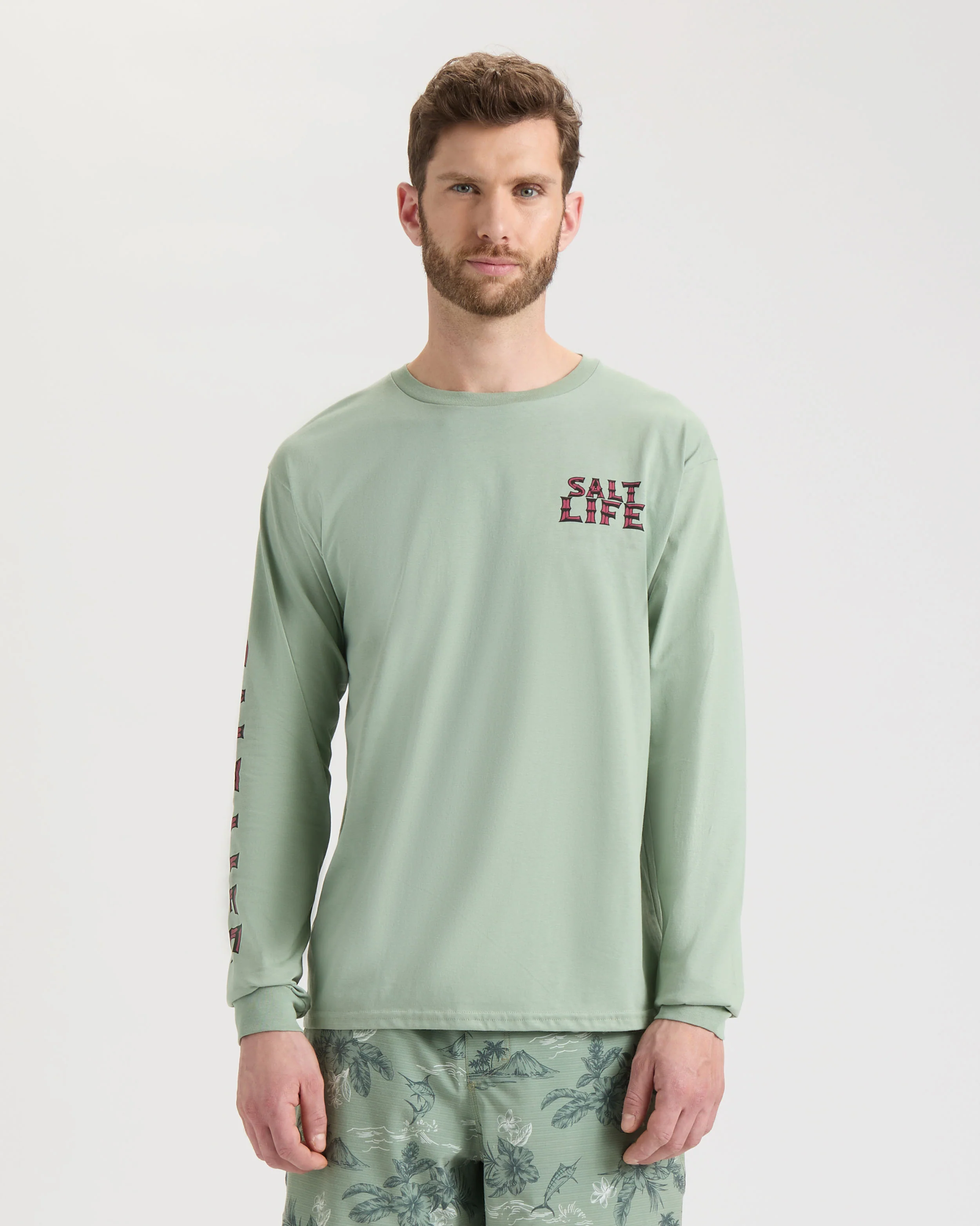 Men's Underwater Alien Long Sleeve Shirt