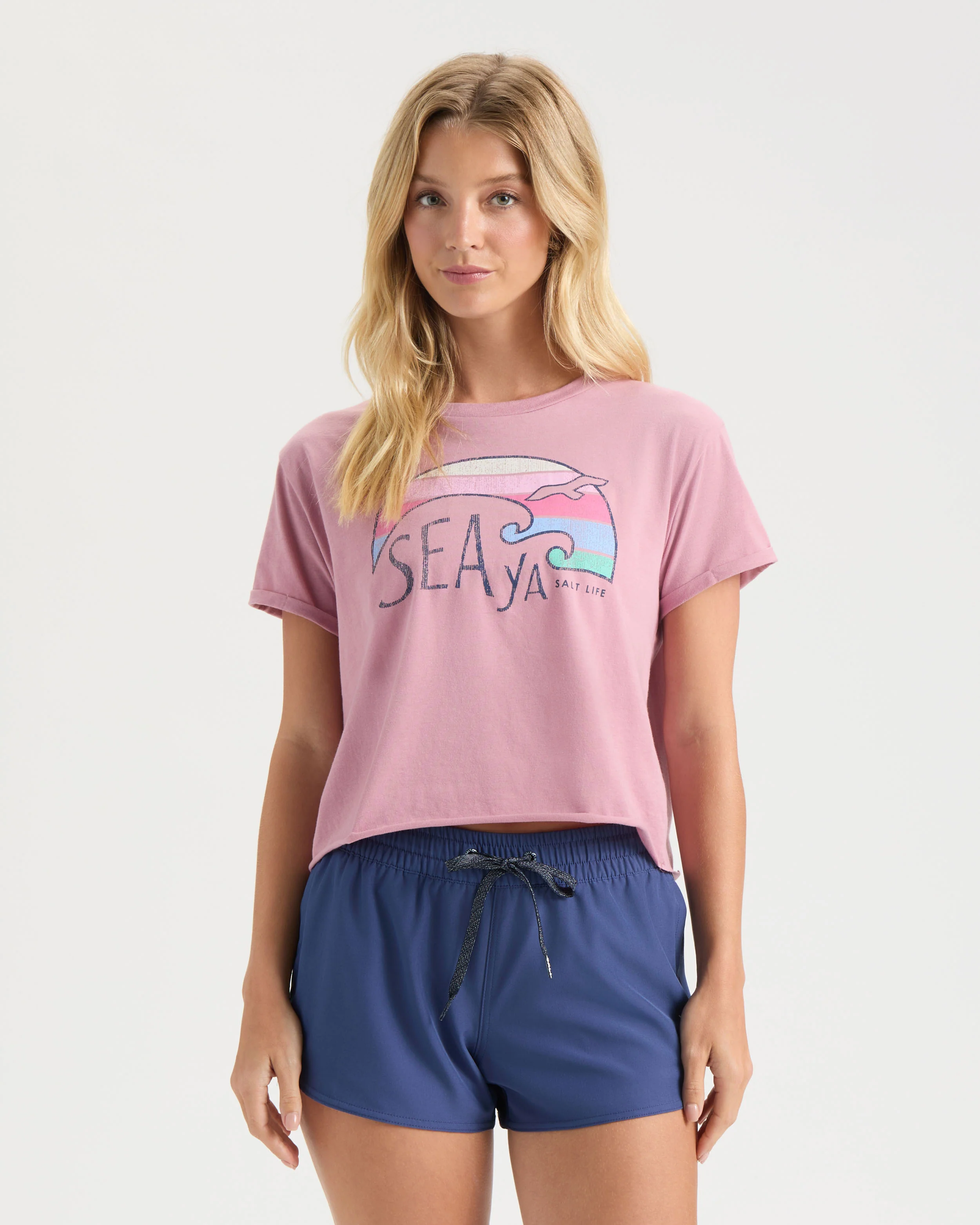 Women's Sea Ya Cropped Tee