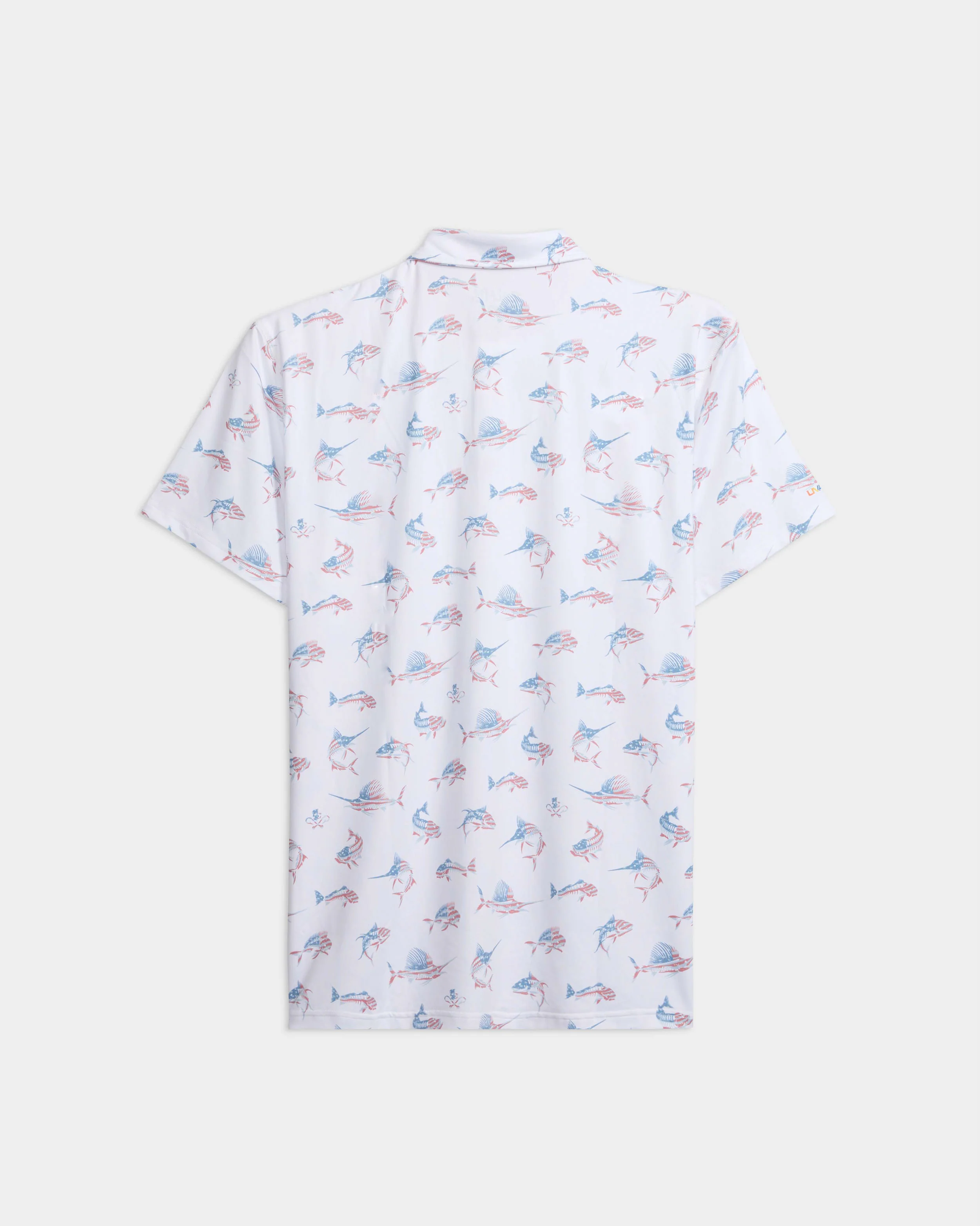 Men's Fish N' Bones Americana SLX Performance Polo