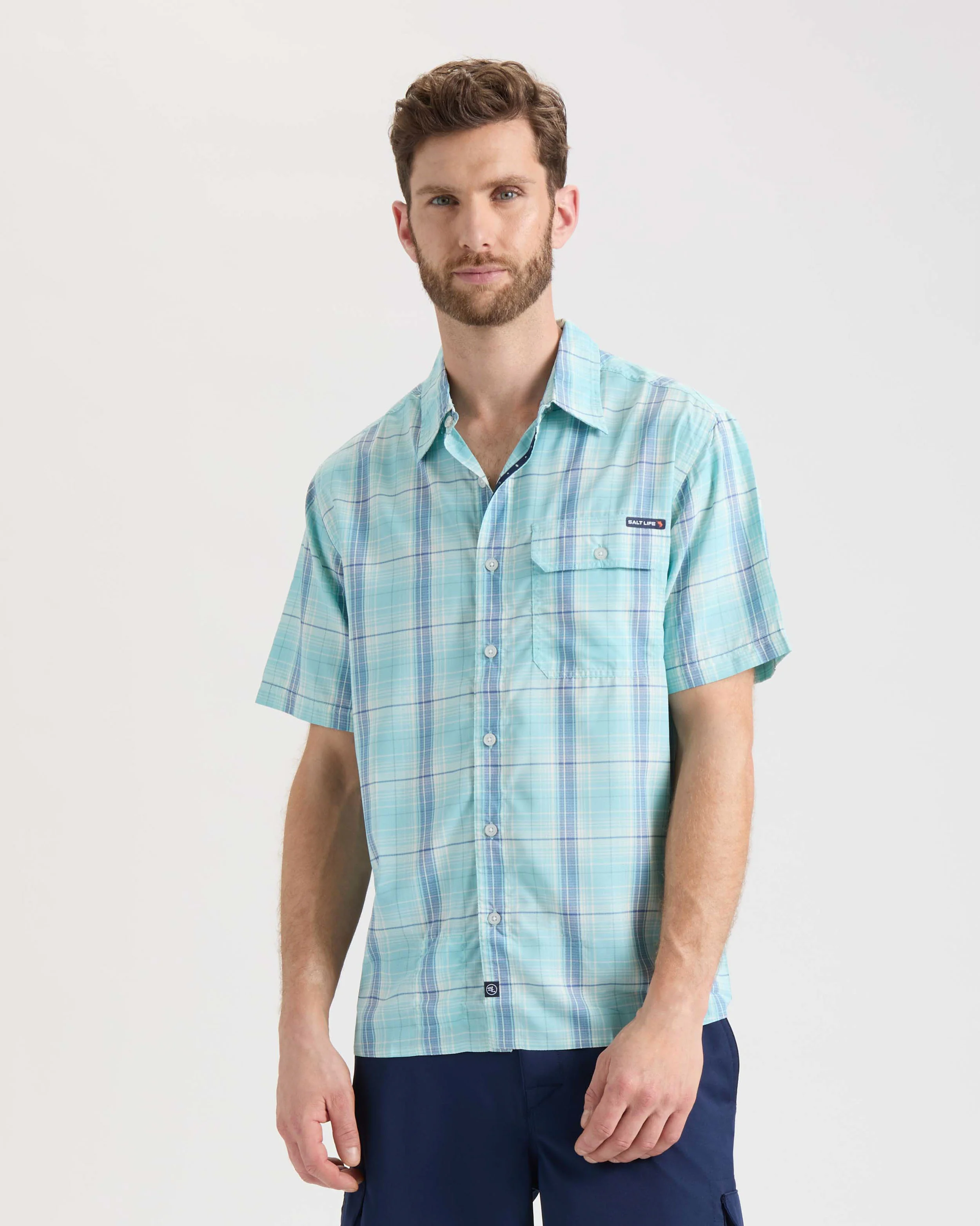 Men's Baitcaster Short Sleeve SLX Performance Shirt