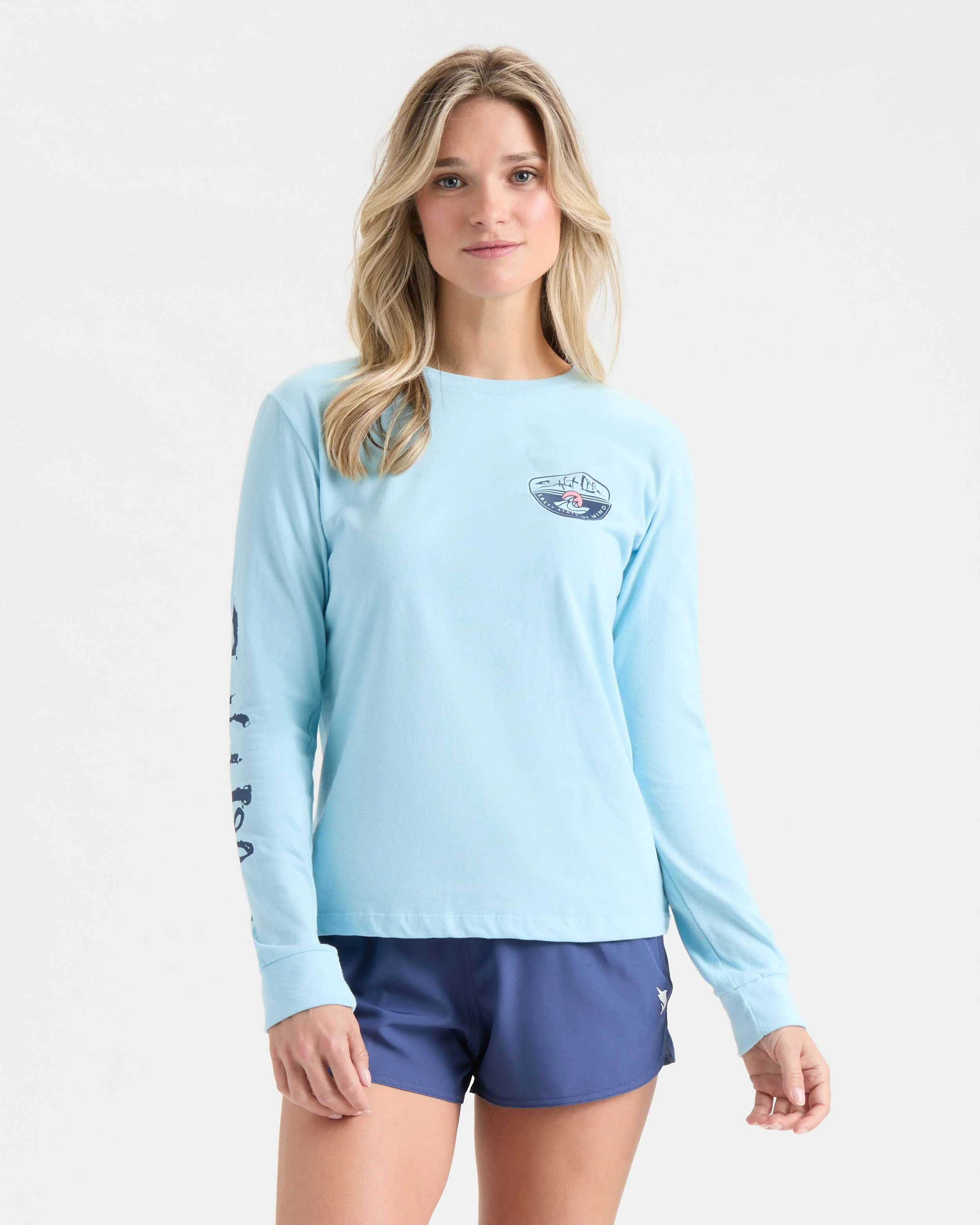 Women's Daily Wave Long Sleeve Shirt