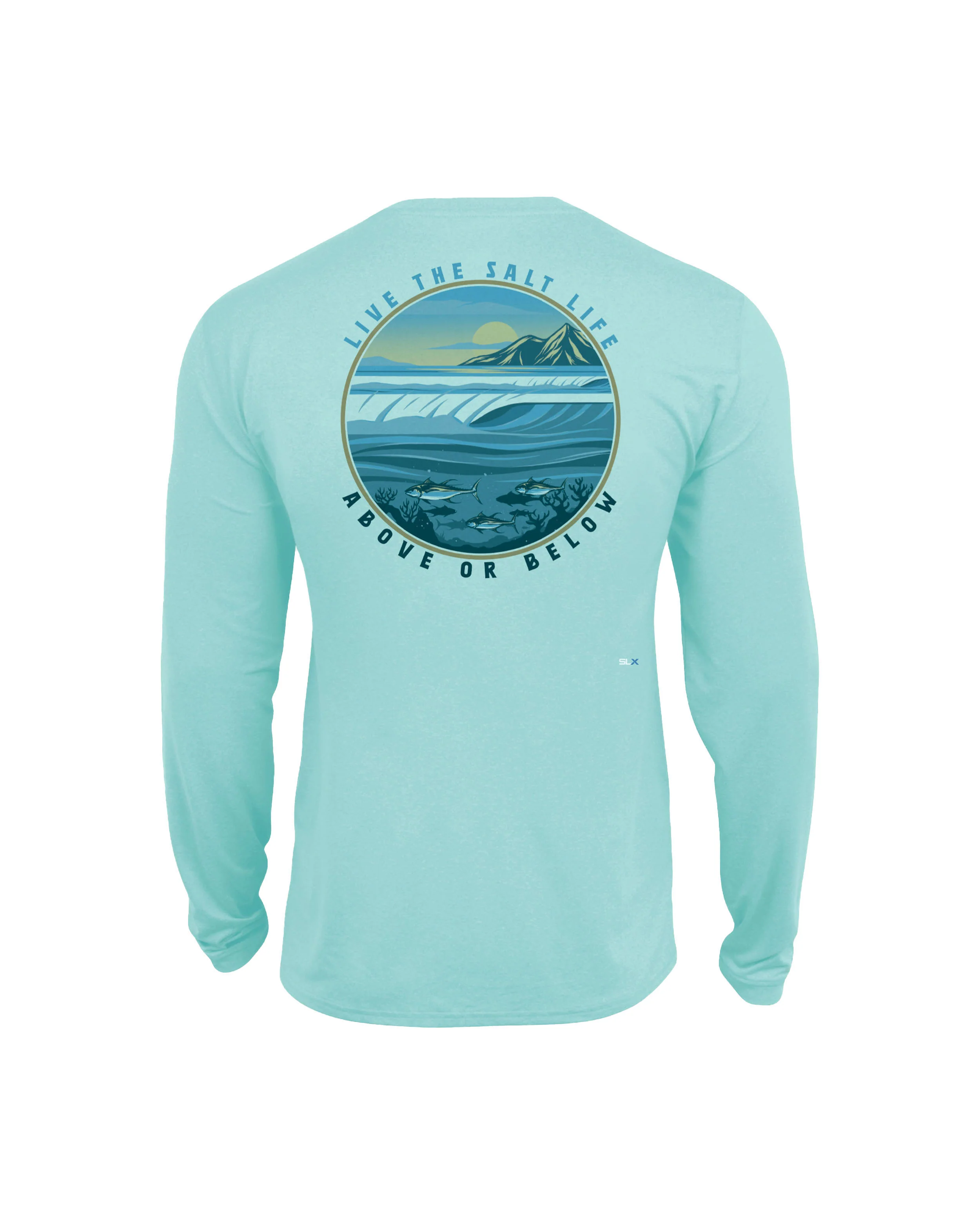 Men's Live Above Or Below Long Sleeve SLX Performance Shirt