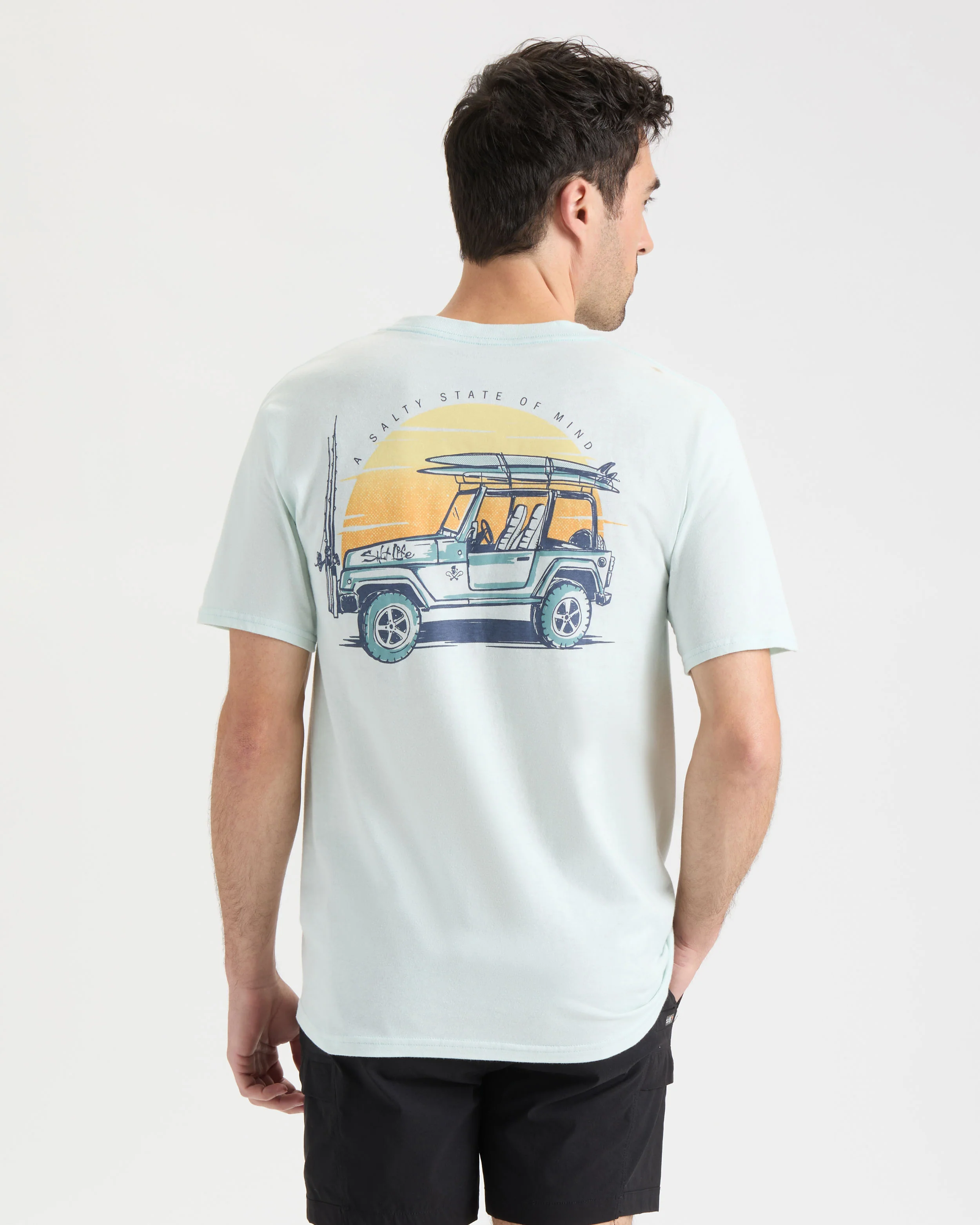 Men's 4 Wheel Fishin Short Sleeve Shirt