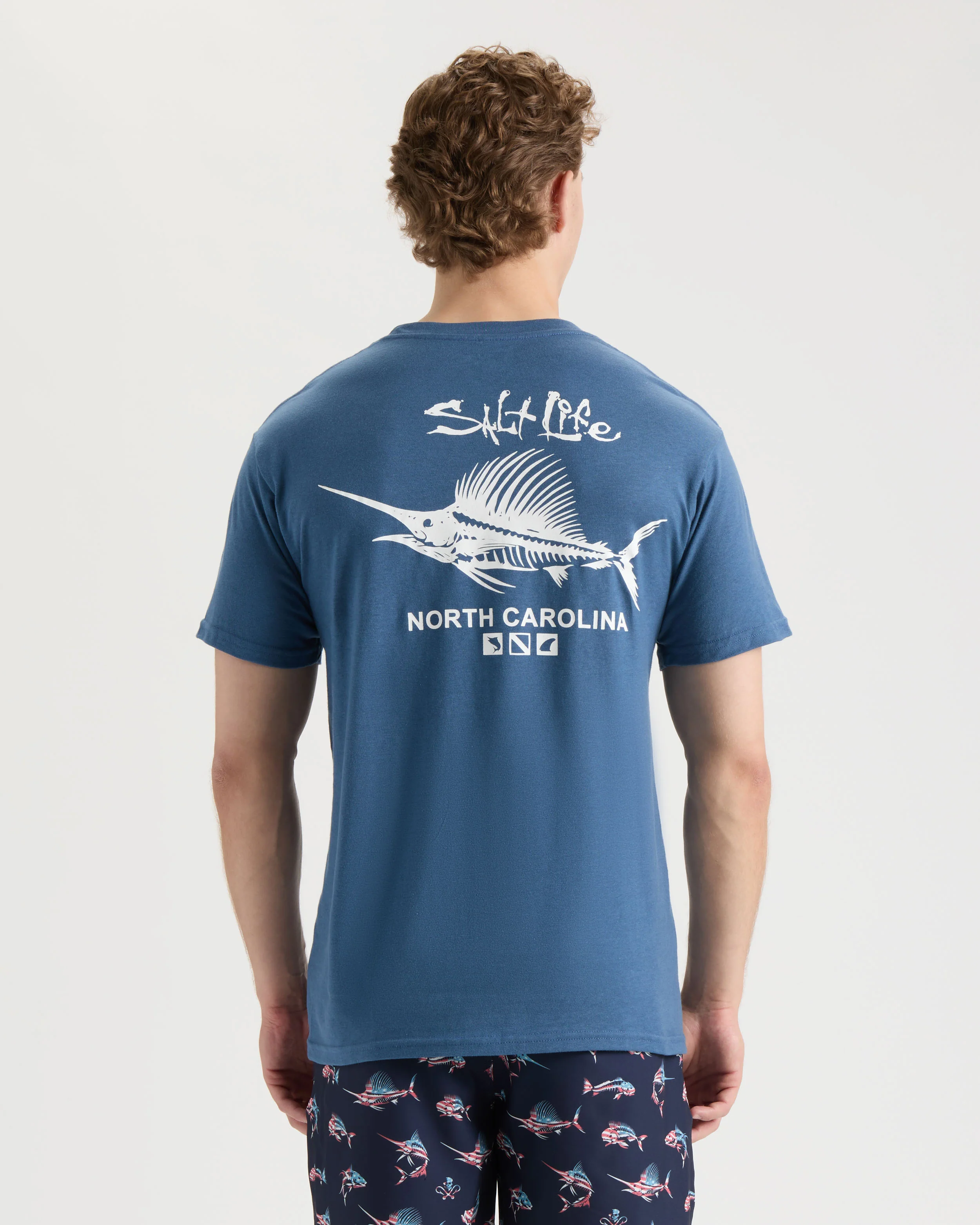 Men's Sailfish N' Bones NC Short Sleeve Shirt