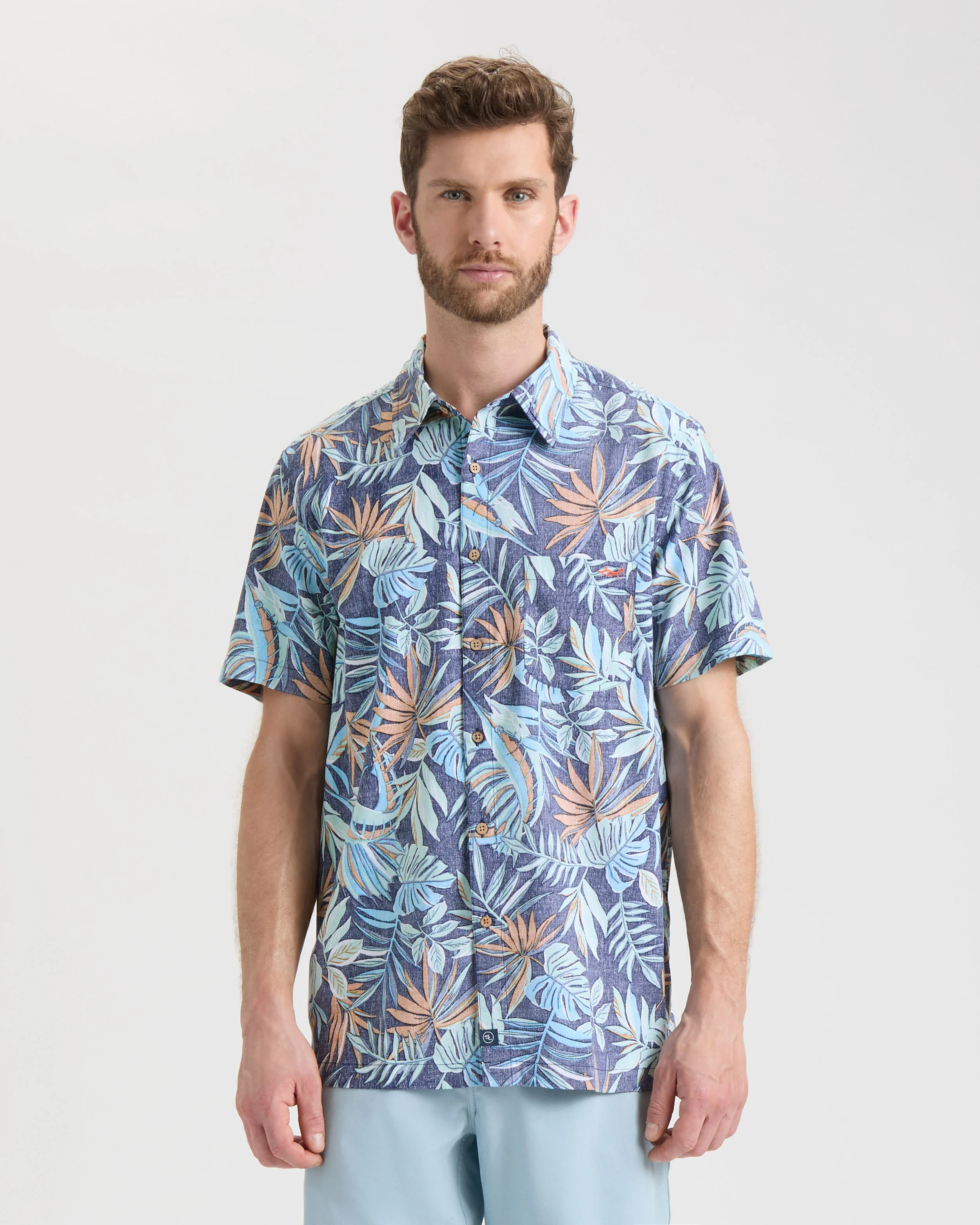 Men's Lush Canopy Woven Short Sleeve Shirt