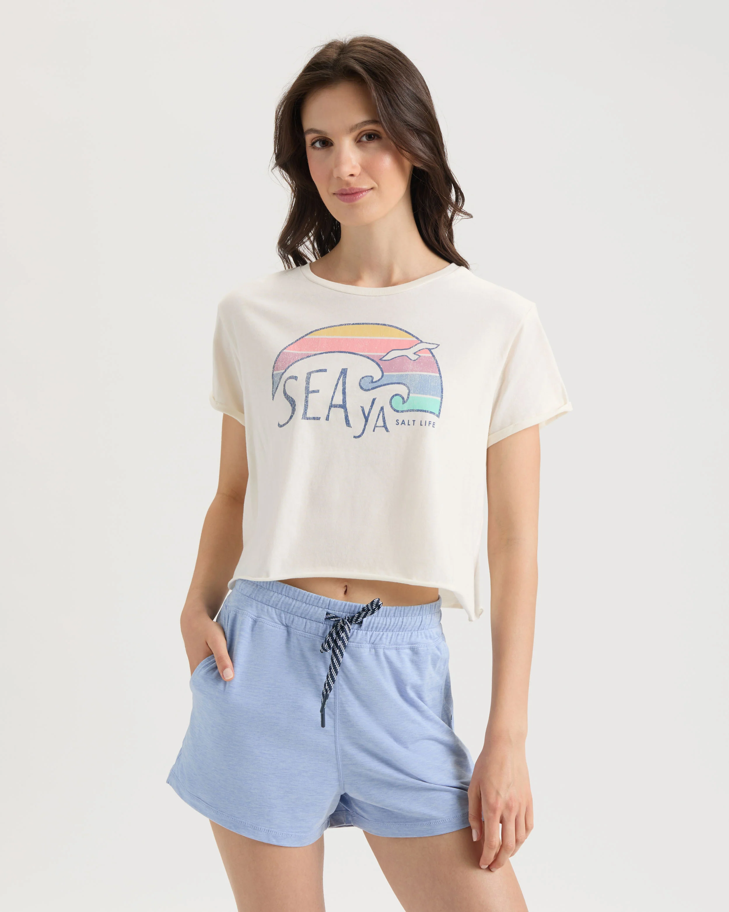 Women's Sea Ya Cropped Tee