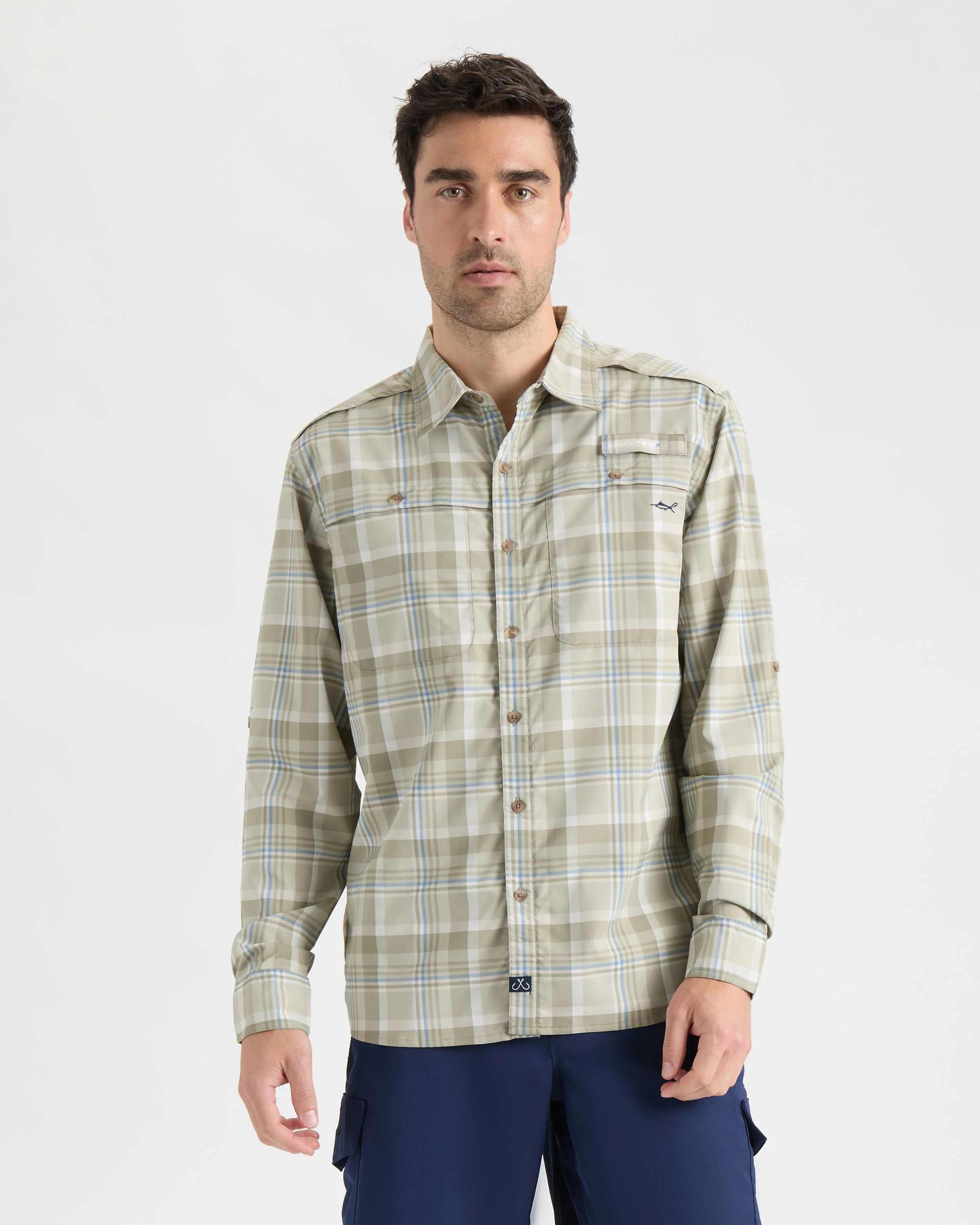 Men's Breezers Long Sleeve Performance SLX Shirt