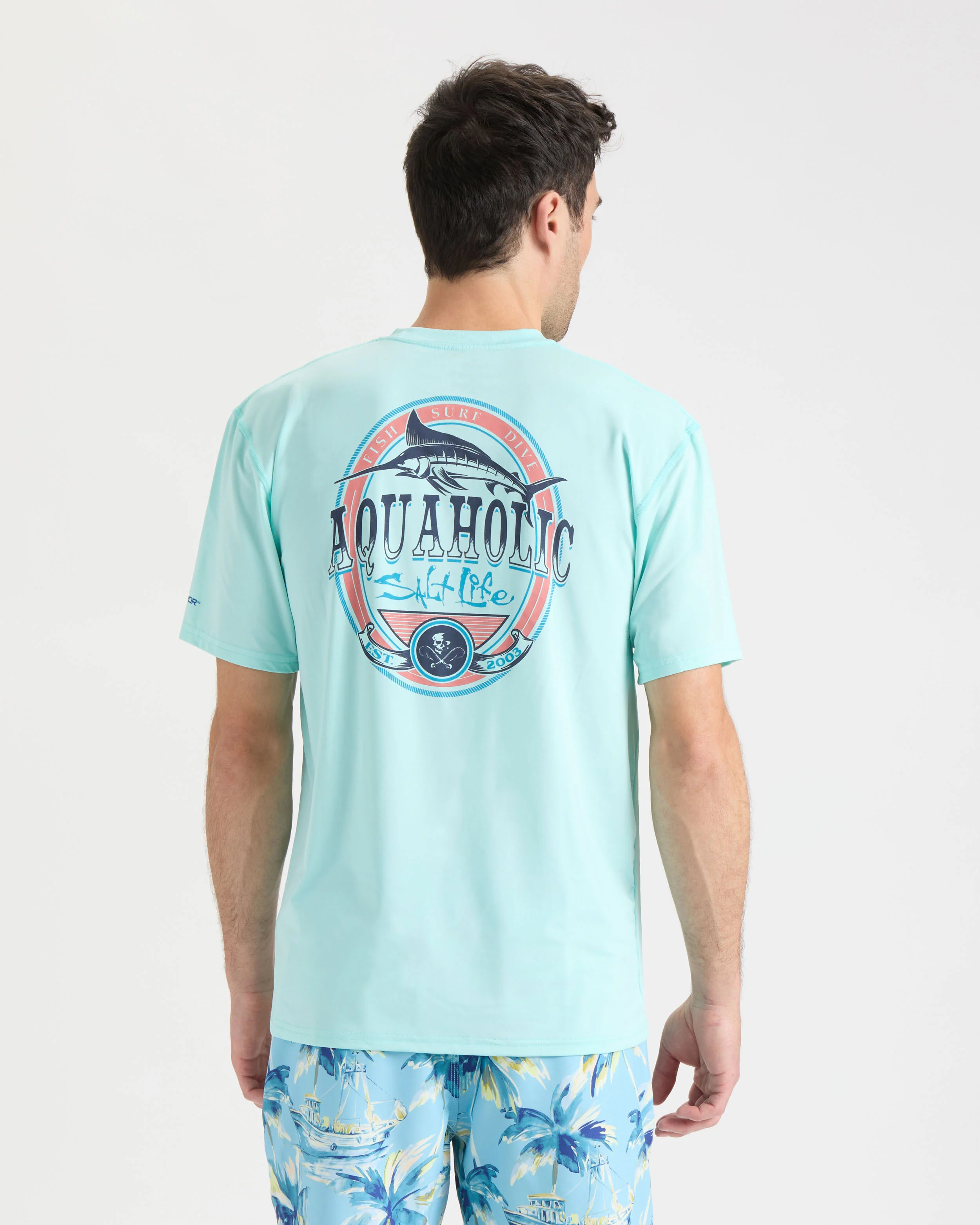 Men's Ocean Hooked Short Sleeve SLX Performance Shirt