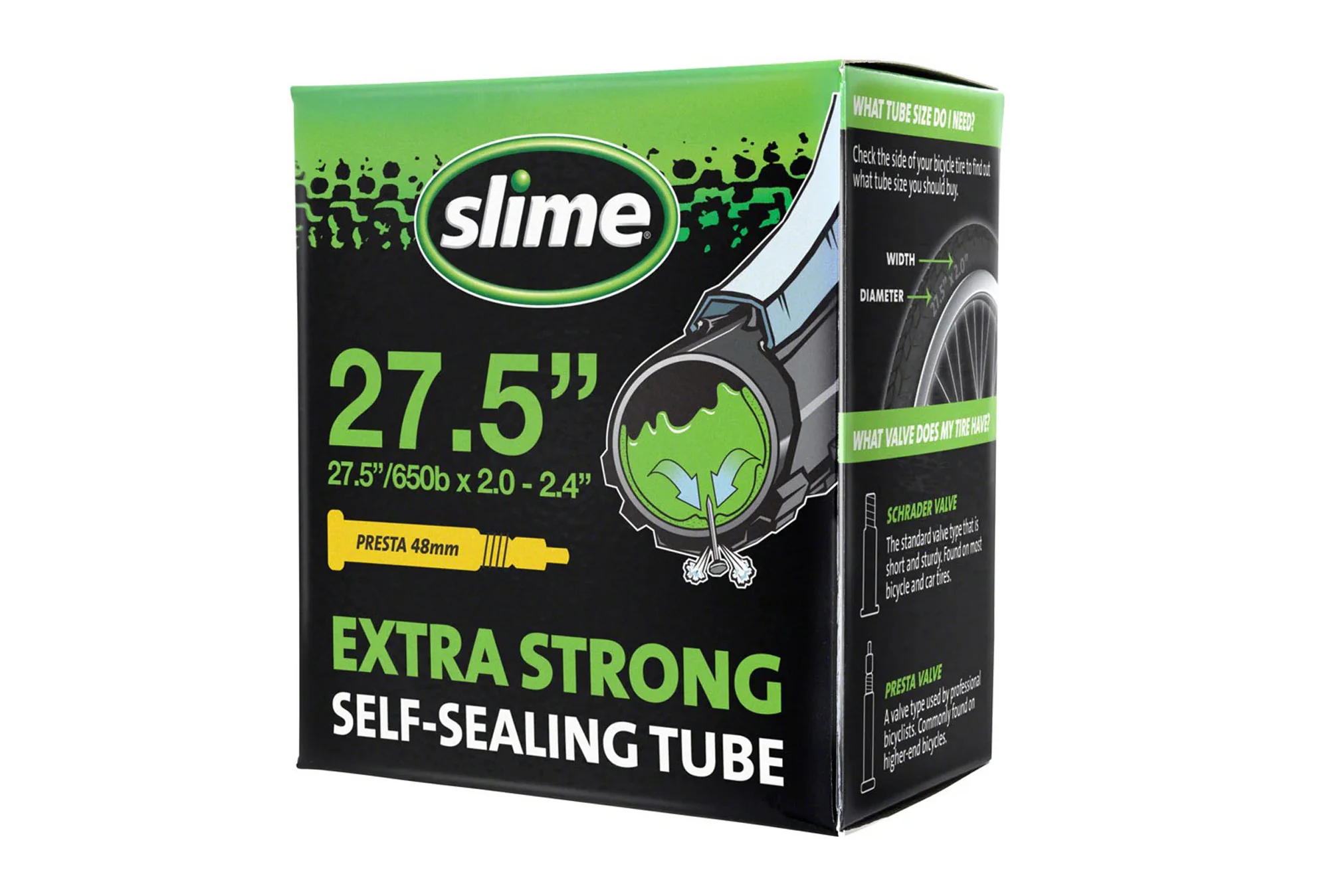 Slime Self-Sealing Presta Valve Inner Tube