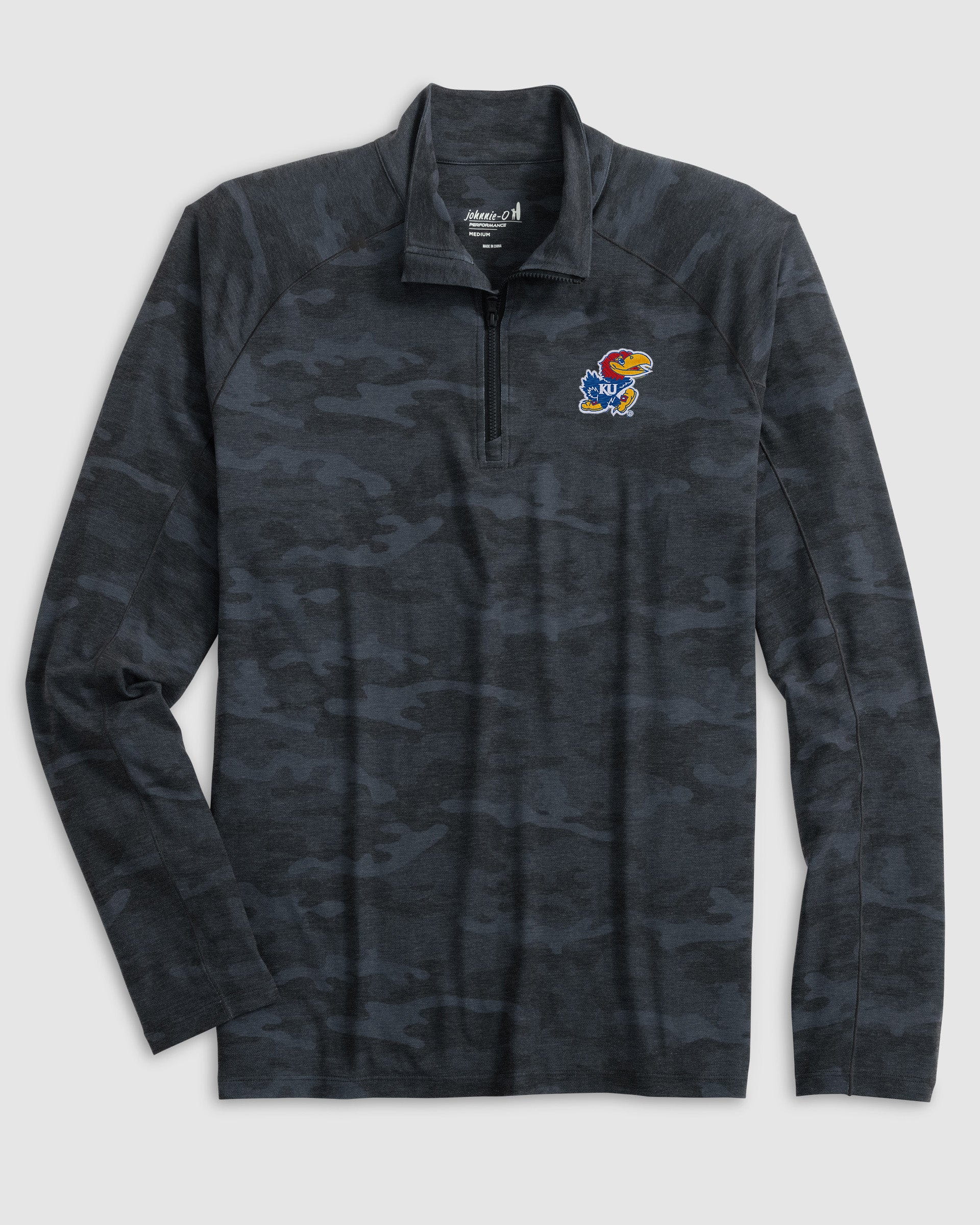 Kansas Patton Performance Camo 1/4 Zip