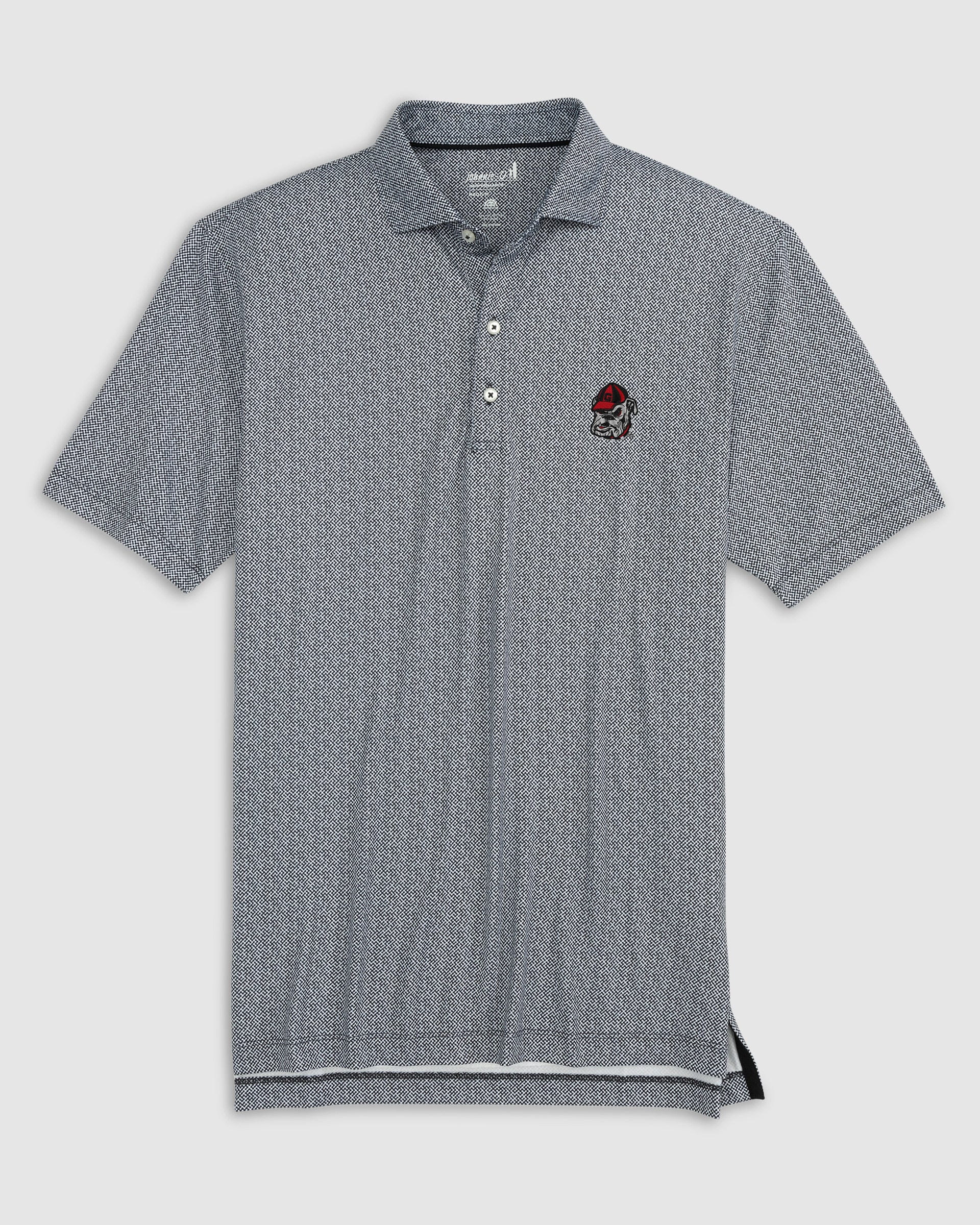 Georgia Hinson Jersey Performance Polo - Bulldog Head Logo