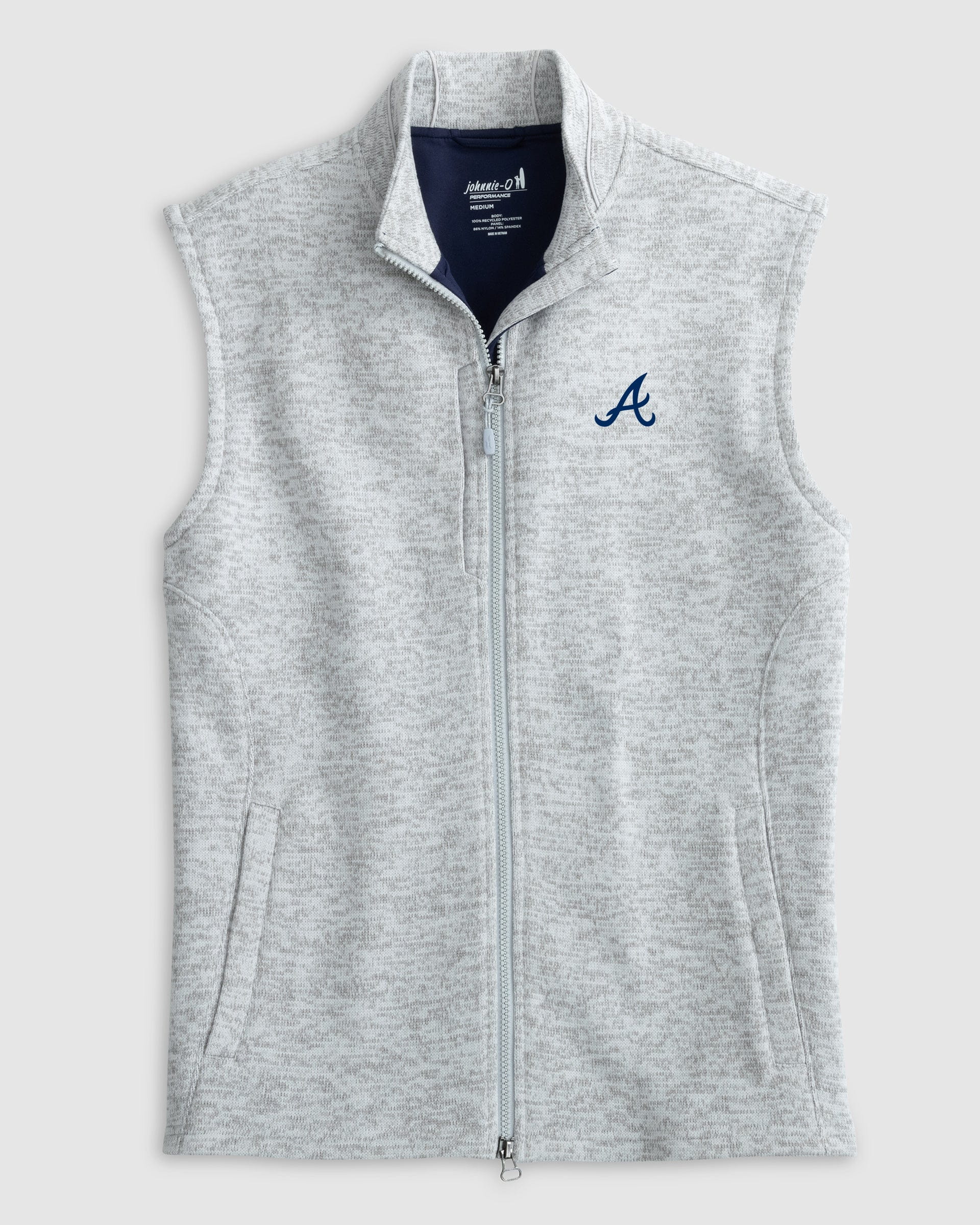 Atlanta Braves Denalis Performance Fleece Vest