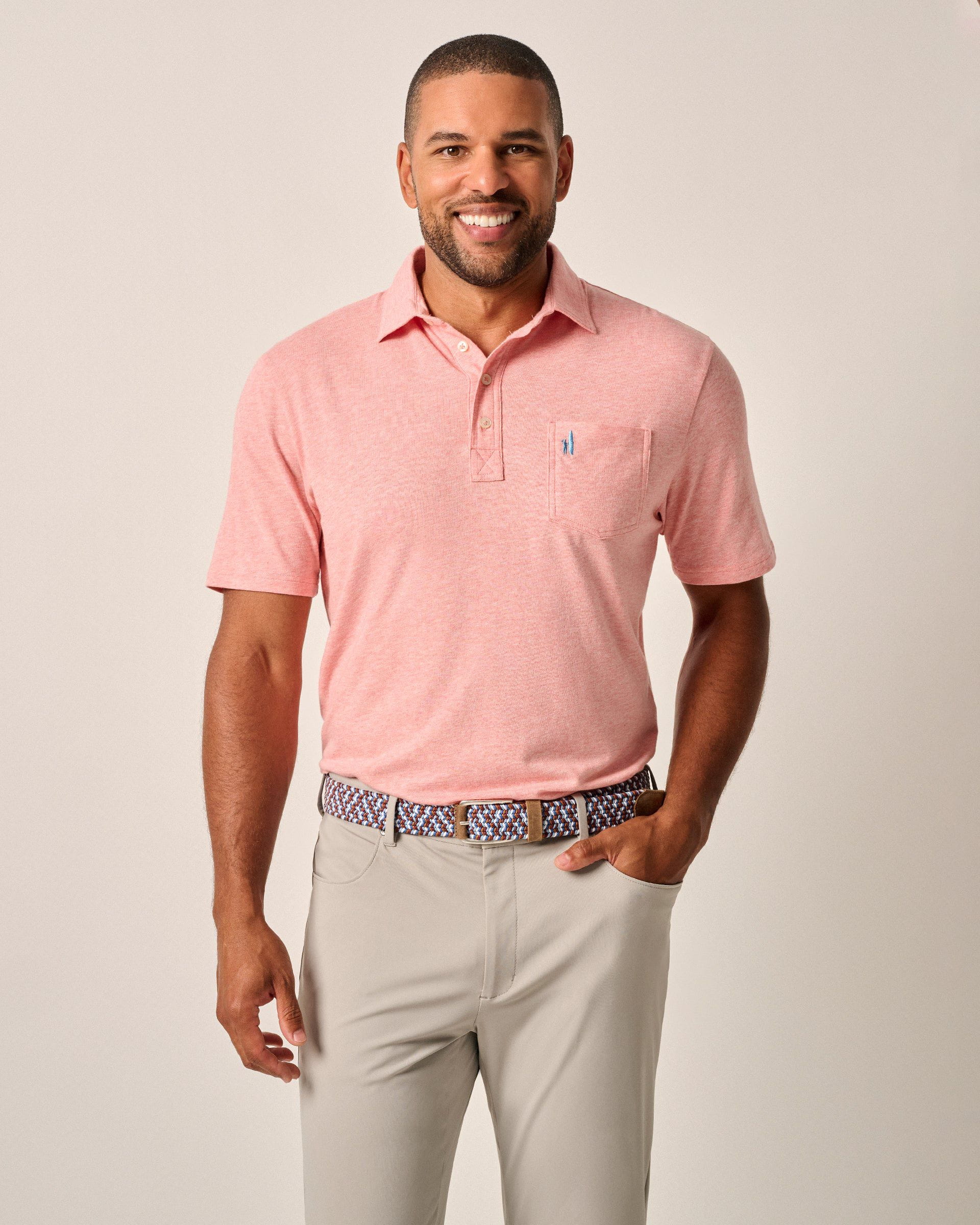 Original 4-Button Polo - Heathered 2.0