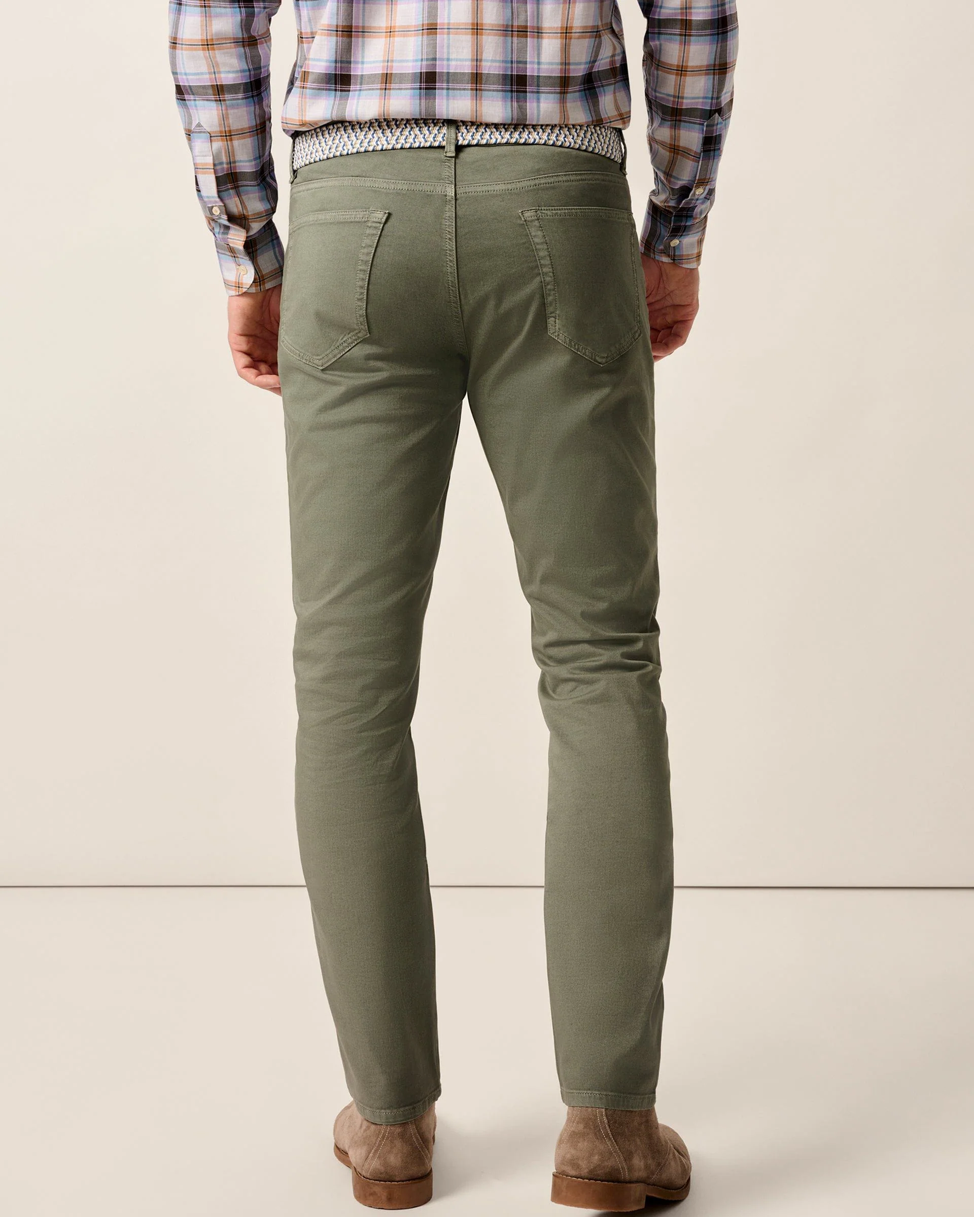 Carmel Sateen 5-Pocket Pants