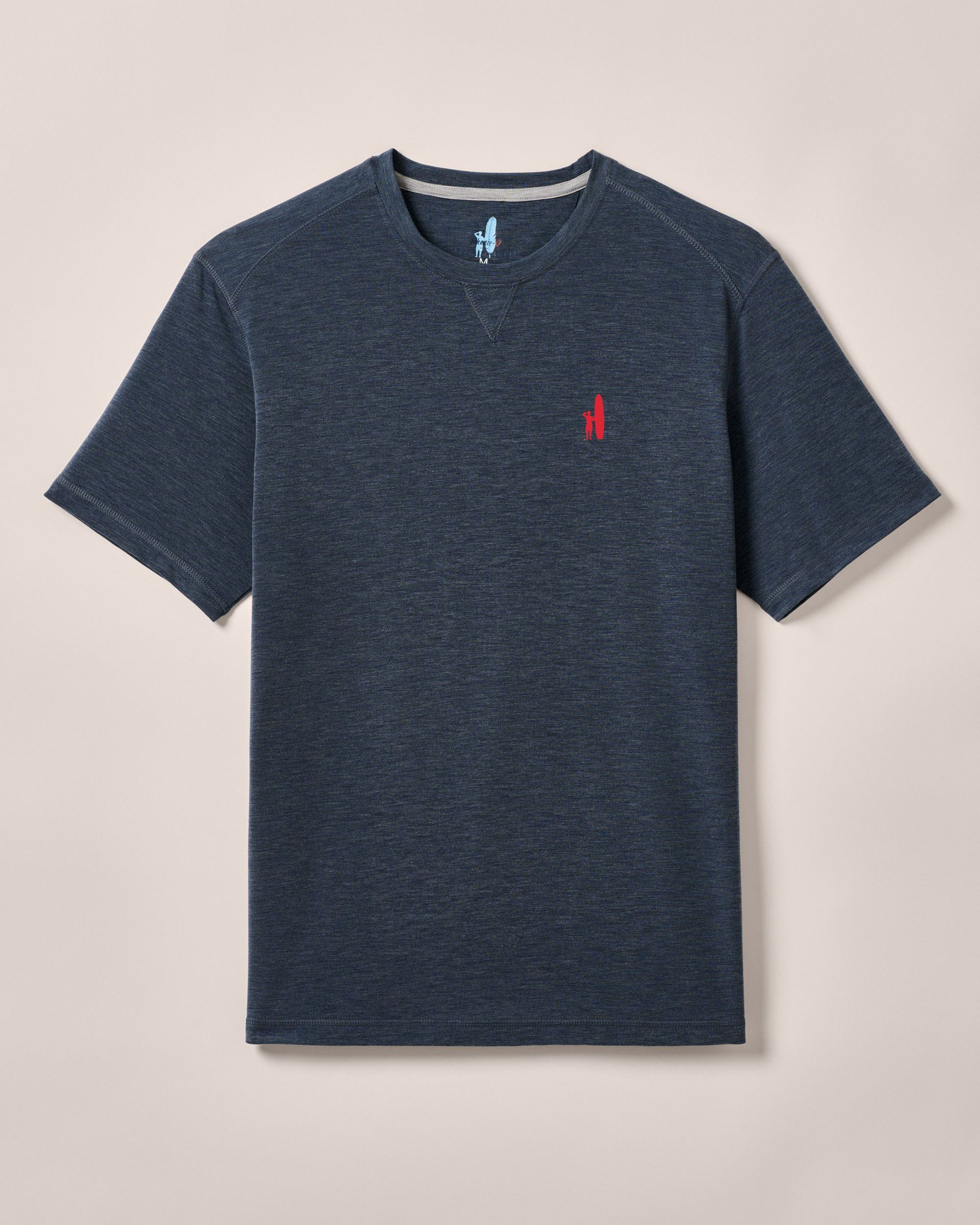 Custom Surfer Logo Course Performance T-Shirt