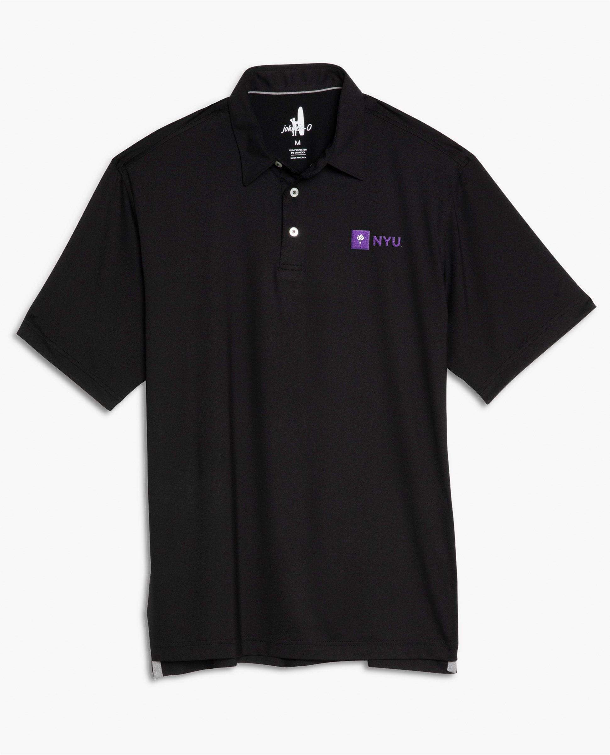 New York University Birdie Jersey Performance Polo