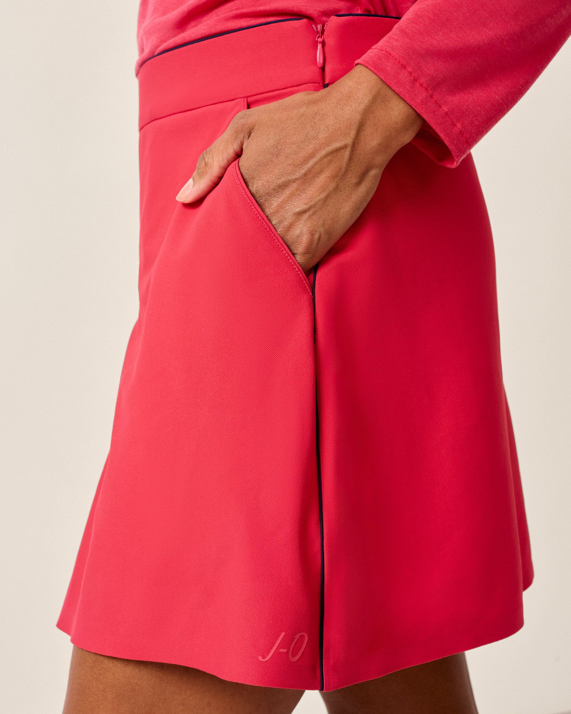 McKenna Box Pleat Performance Skort