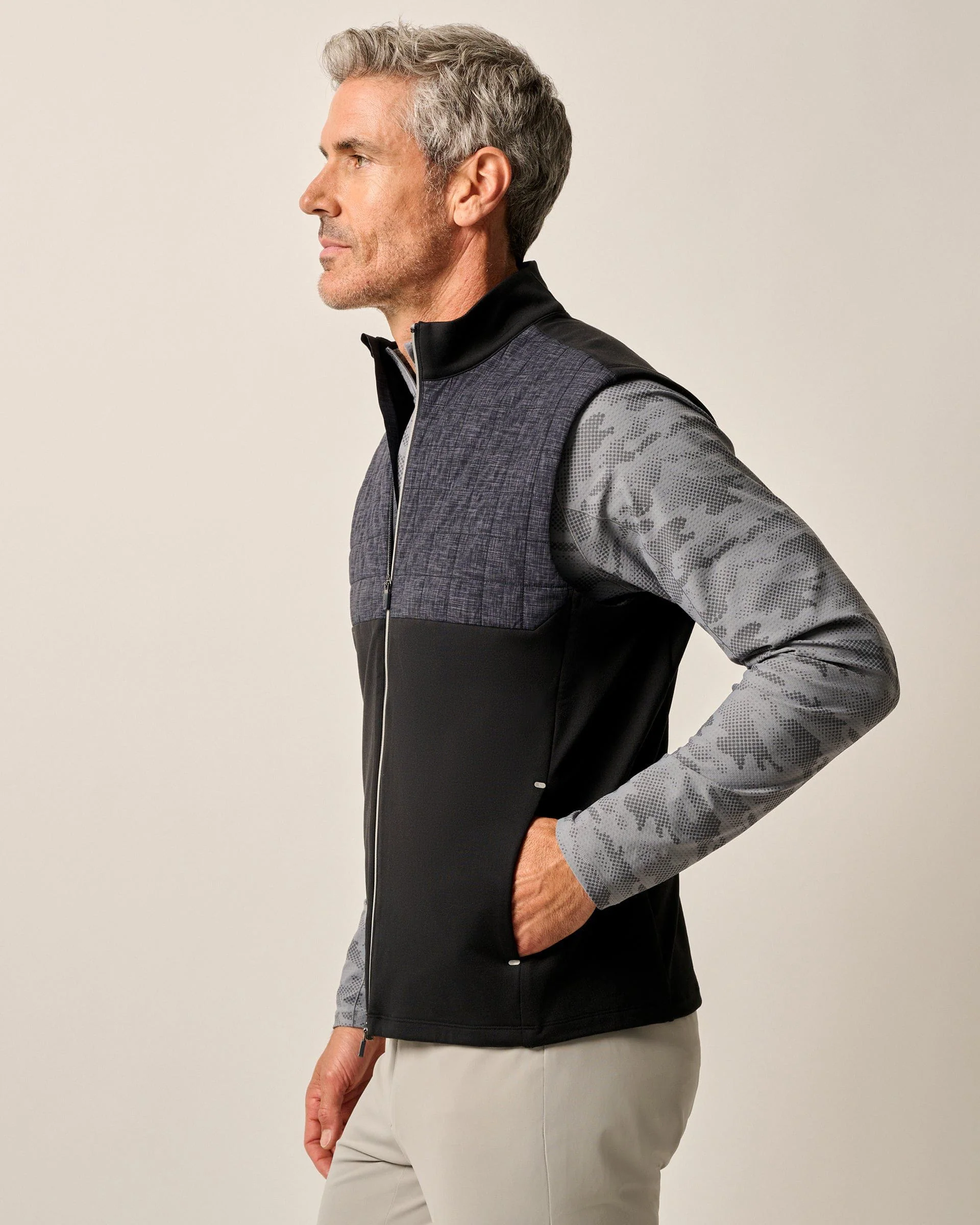 Filroy Mixed Media Performance Vest