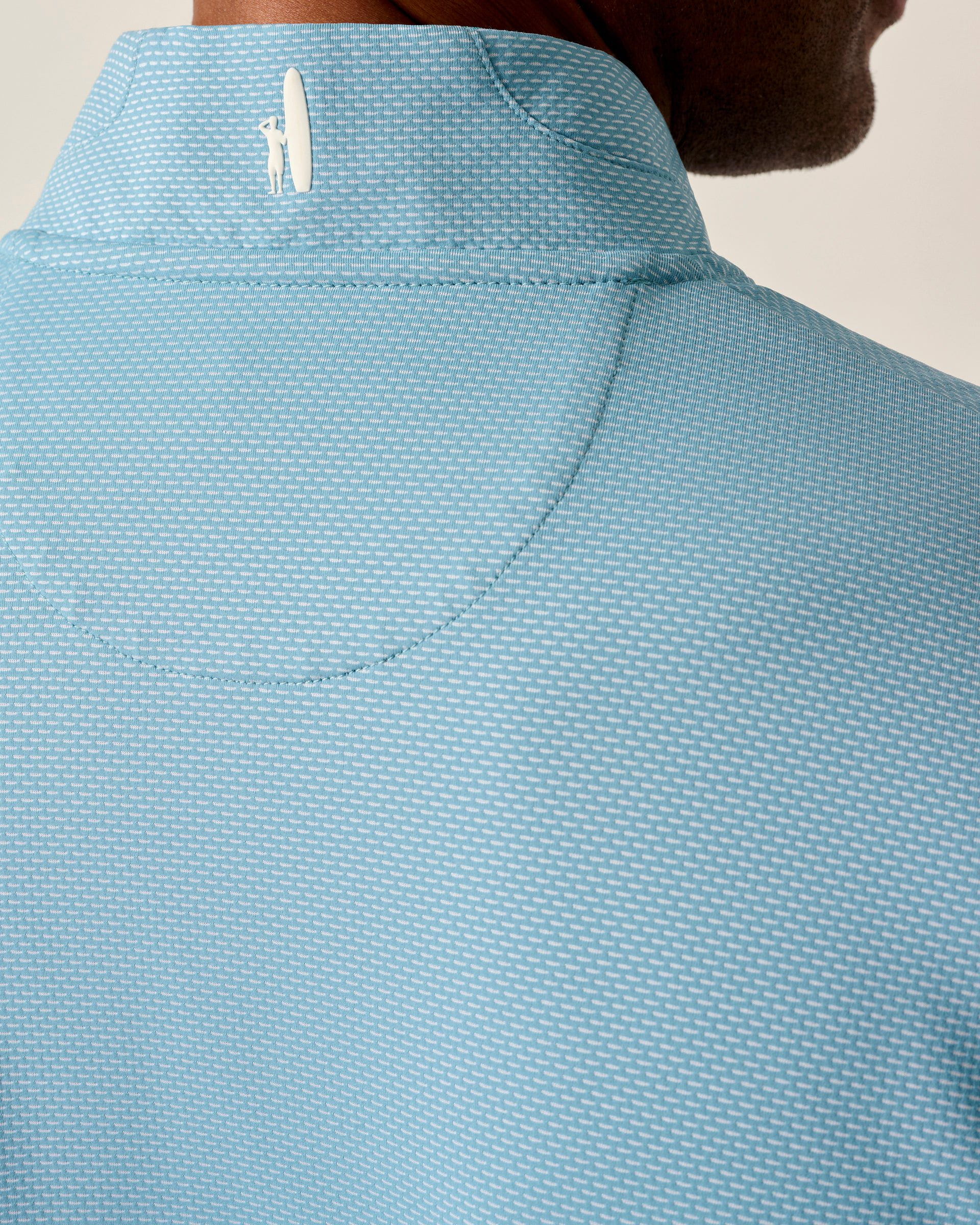 Jamie Jacquard Stretch 1/4-Zip Pullover
