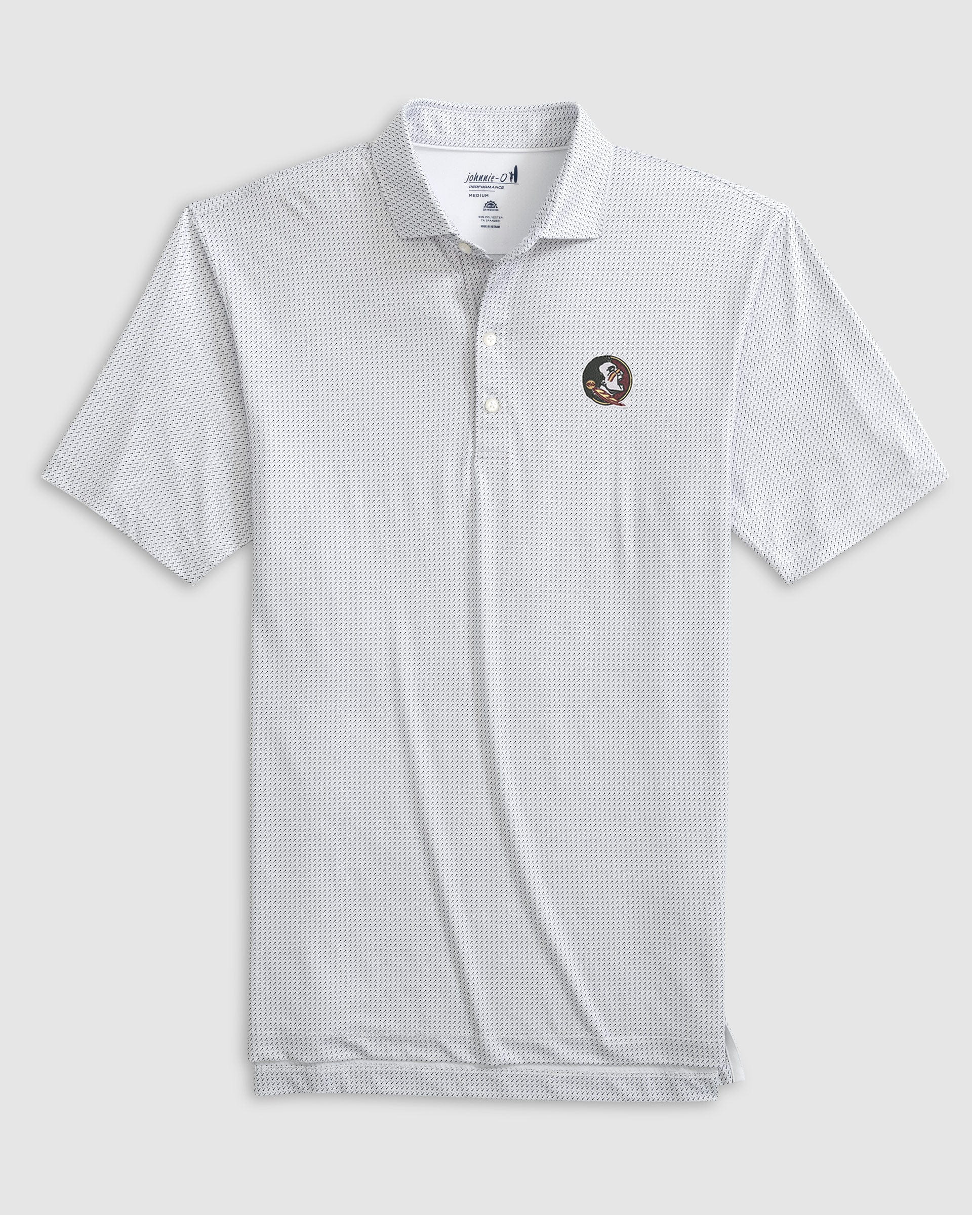 Florida State Tee Time Printed Performance Jersey Polo